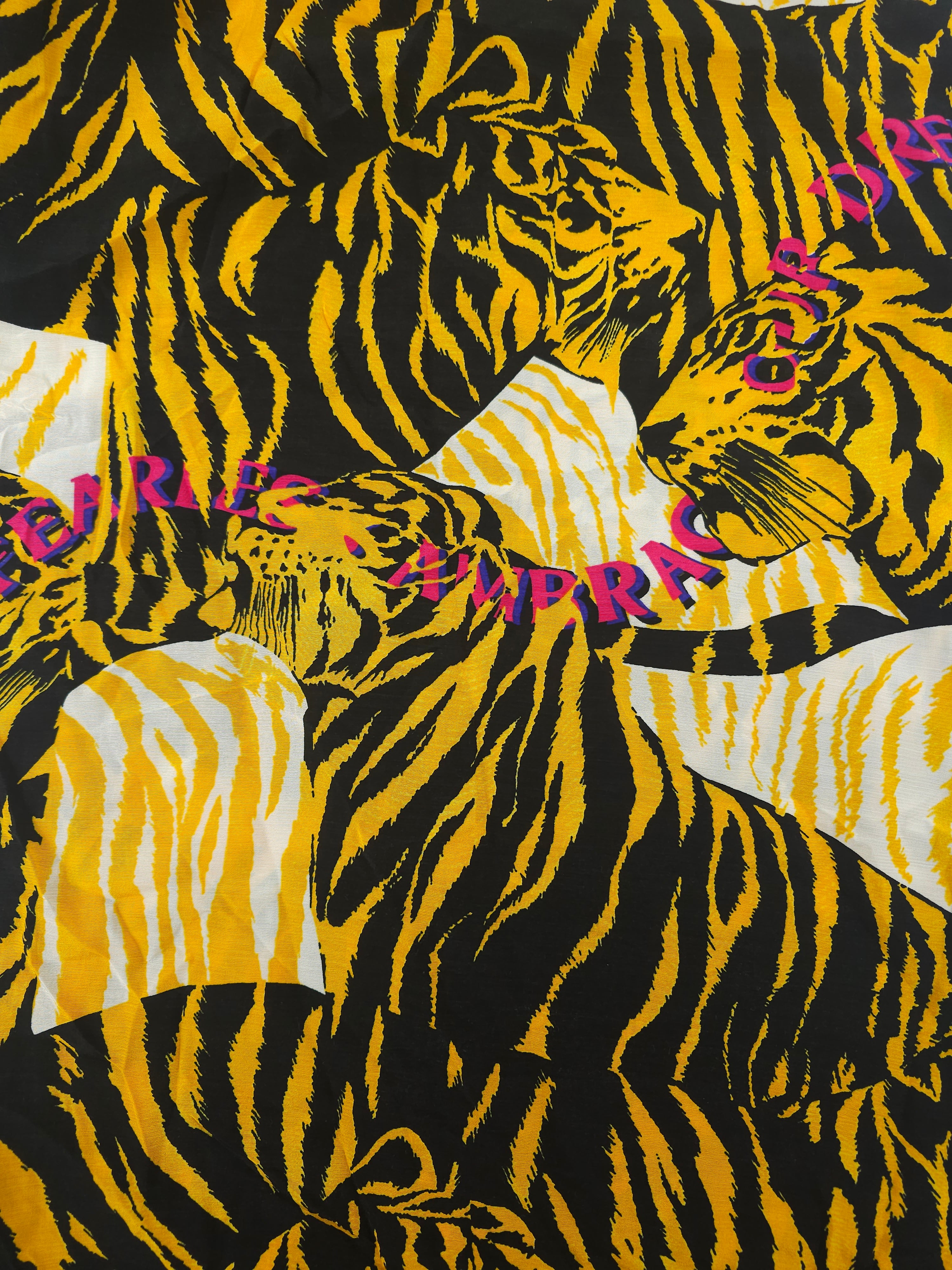 A tiger's stripes Viscose- 3m piece
