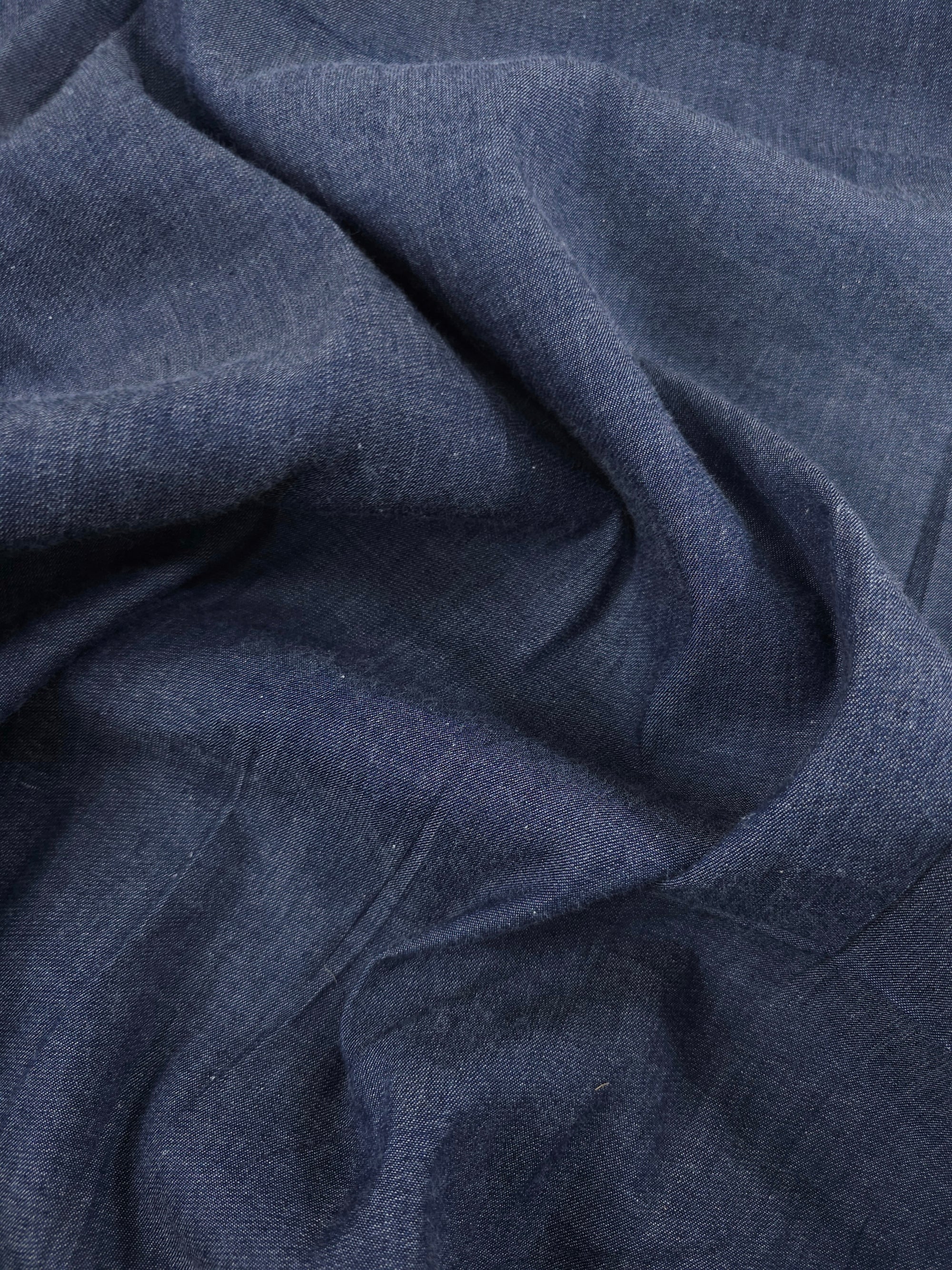 Hale Blue Lightweight Cotton Chambray