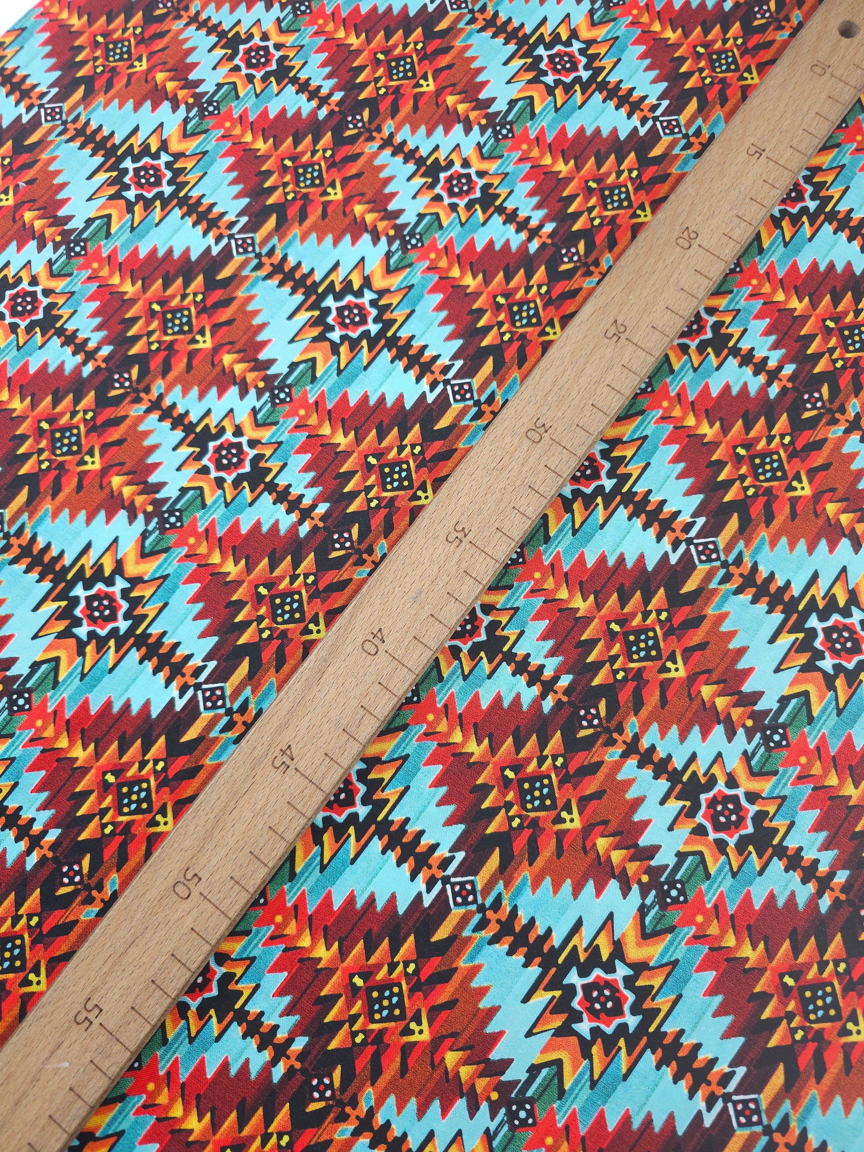 Abstract Boho Southwest 100% Cotton