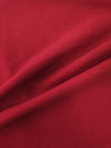 Red Medium-Weight Wool Mix