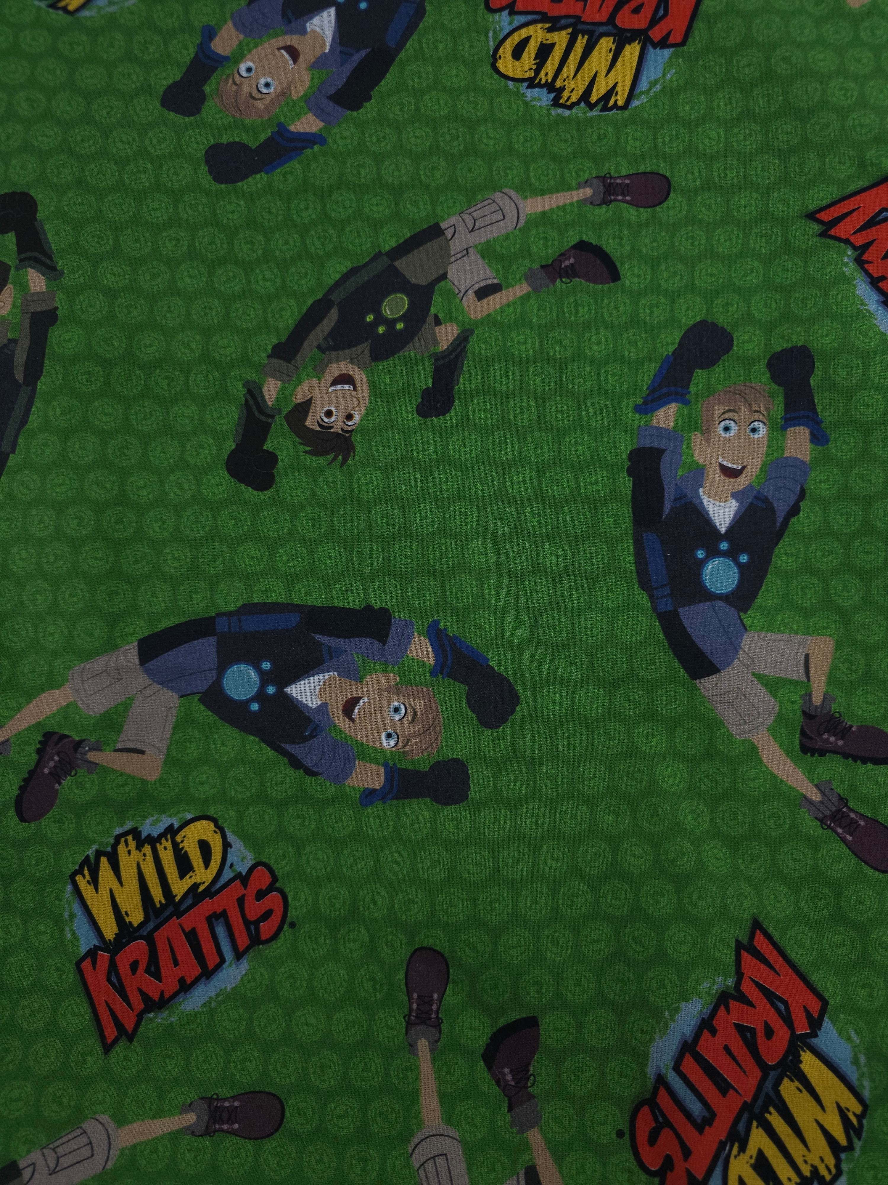 Wild Kratts 100% Cotton - 3.5m Piece
