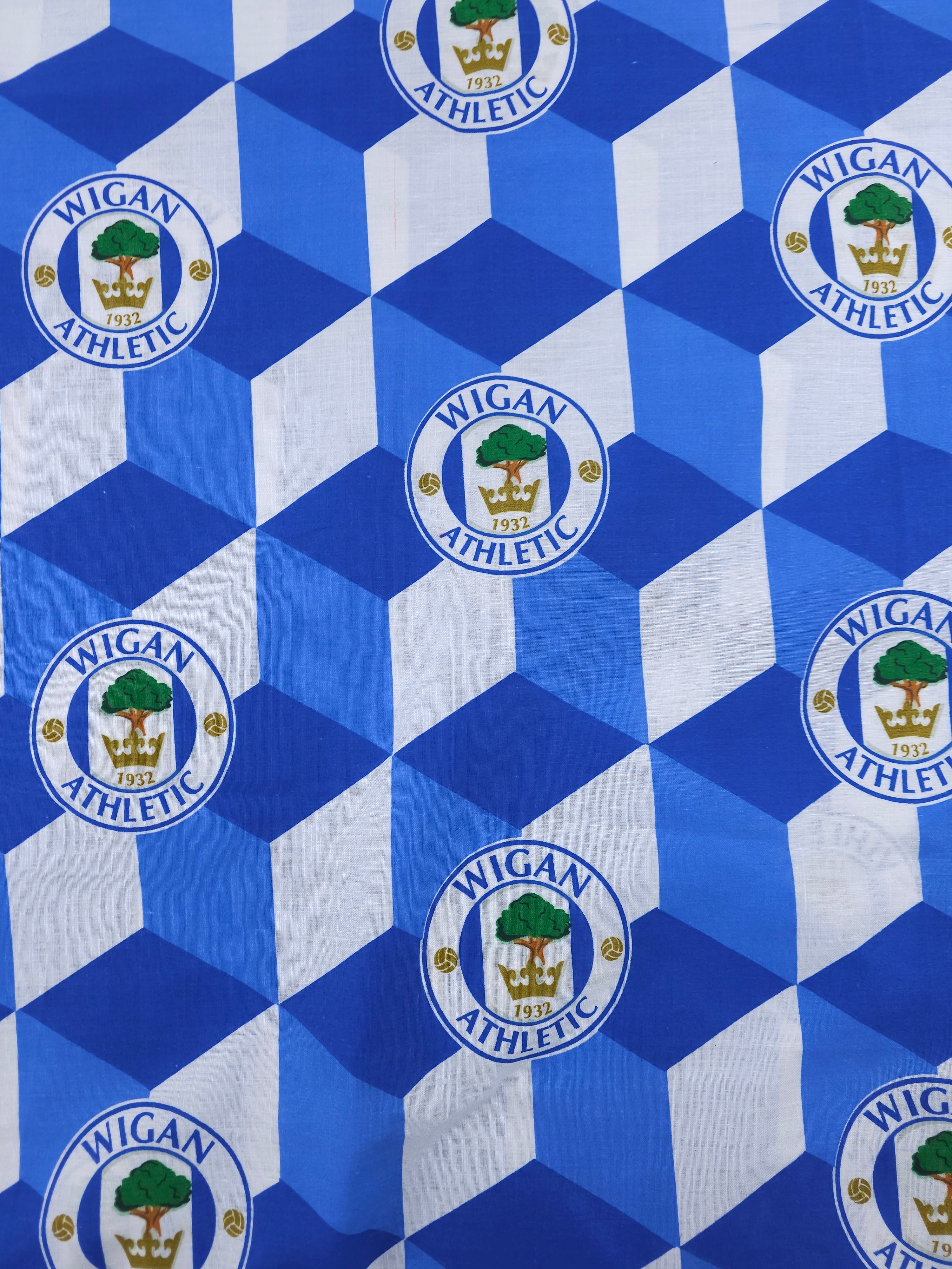Wigan Athletic Cotton - 2m Piece