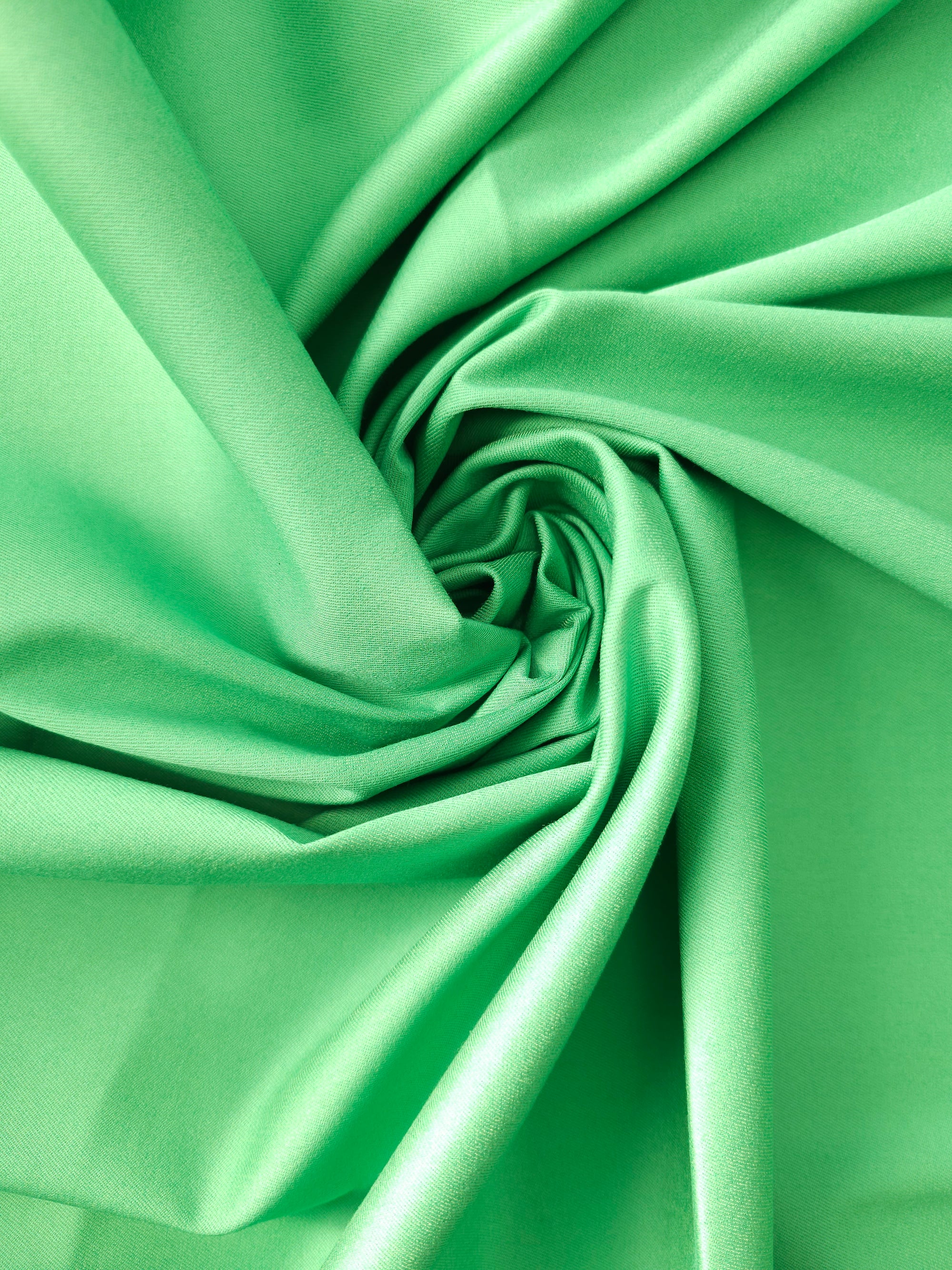 Green Brushed Cotton Tencel