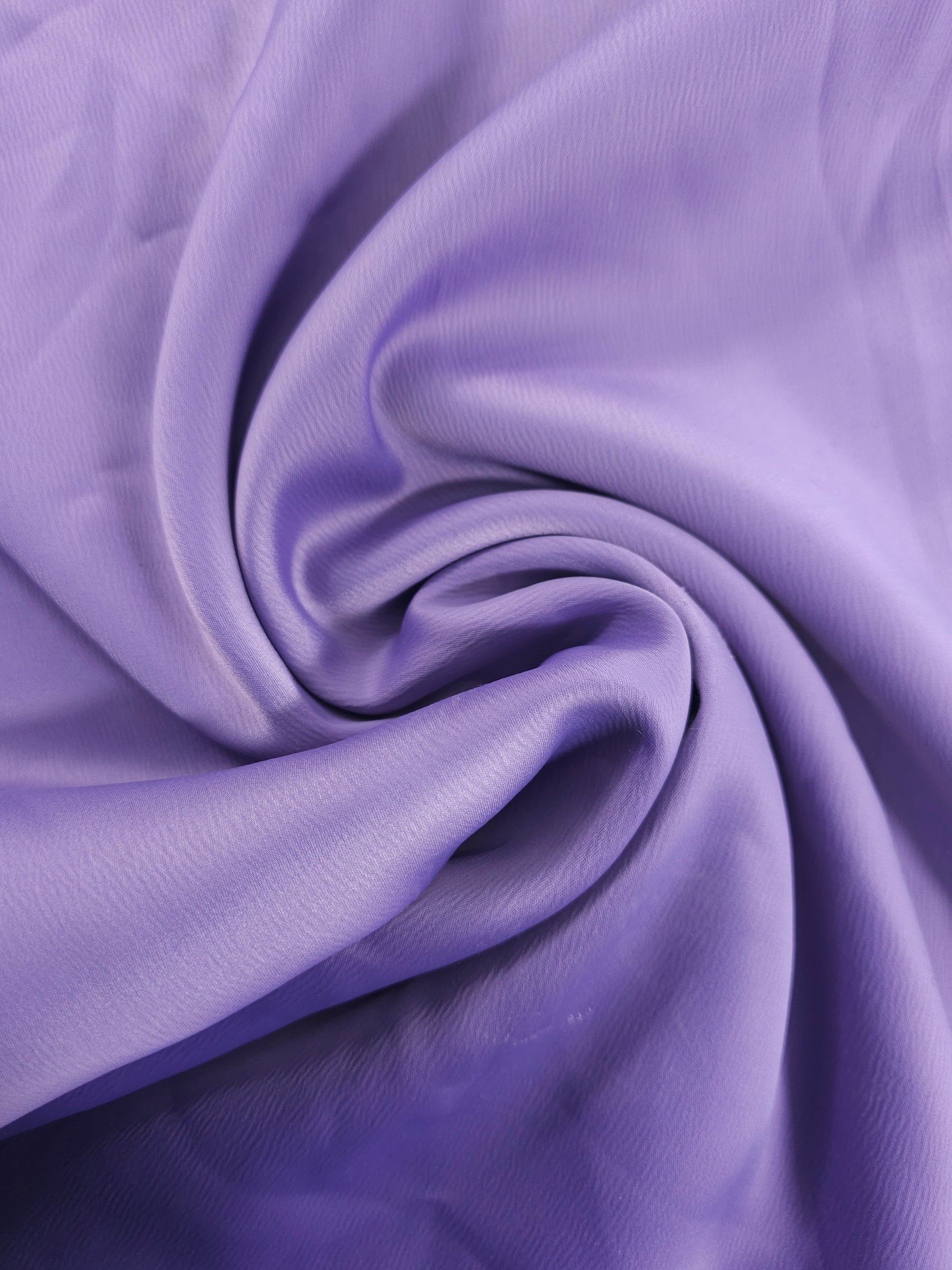 Purple Crepe Back Satin - 1.1m Piece