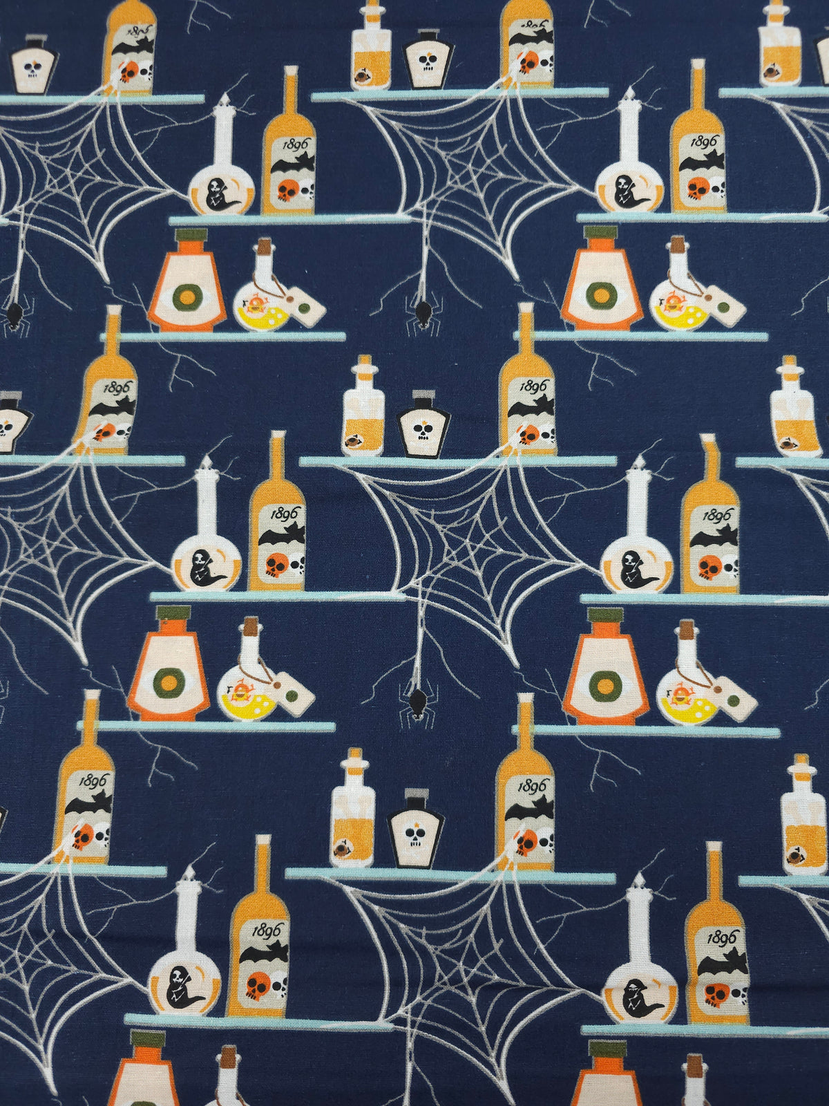 Navy Potion Display 100% Cotton