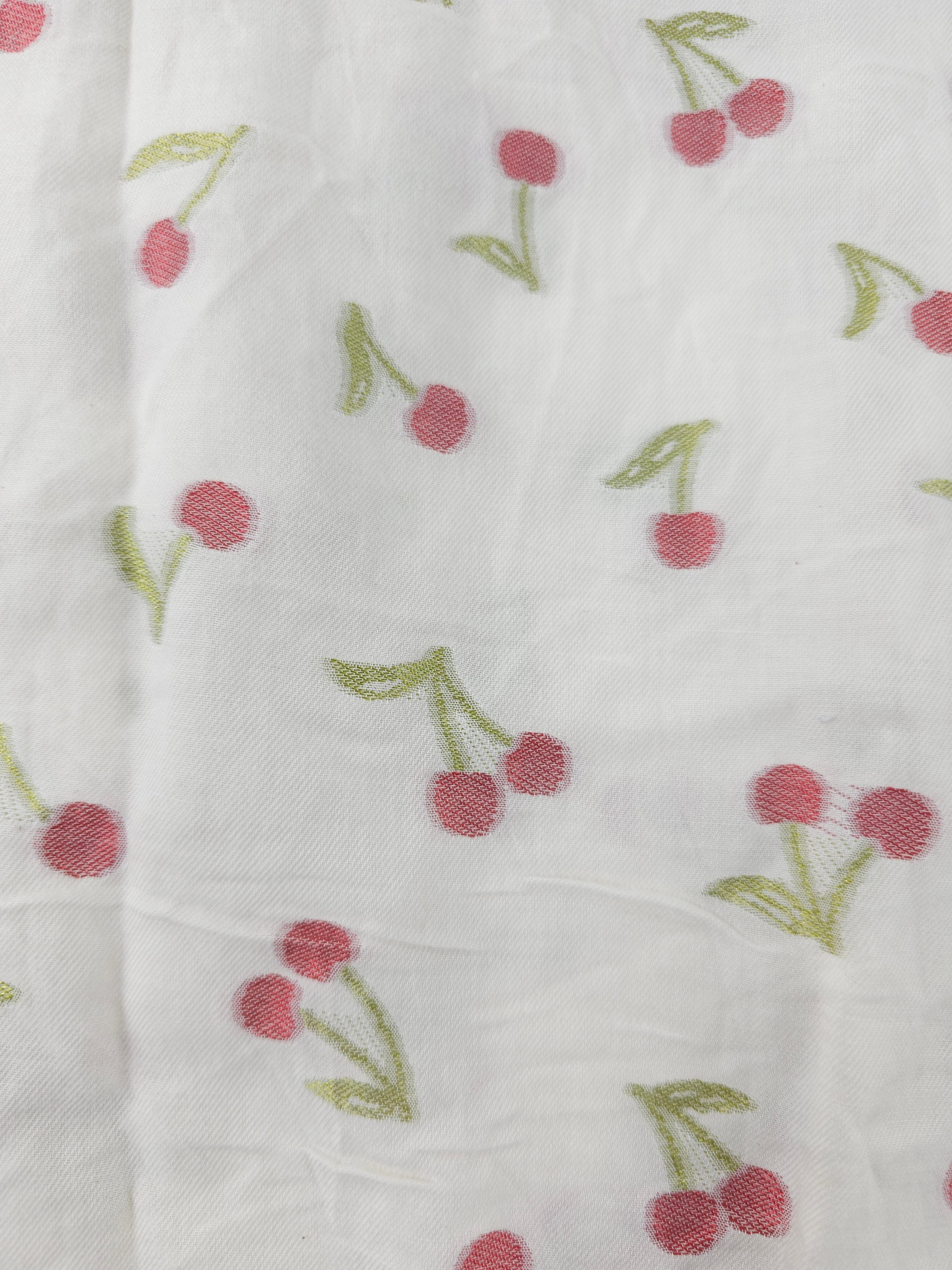 Cherry Viscose - 1.5m piece