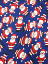 Dark Blue Santa Viscose Jersey