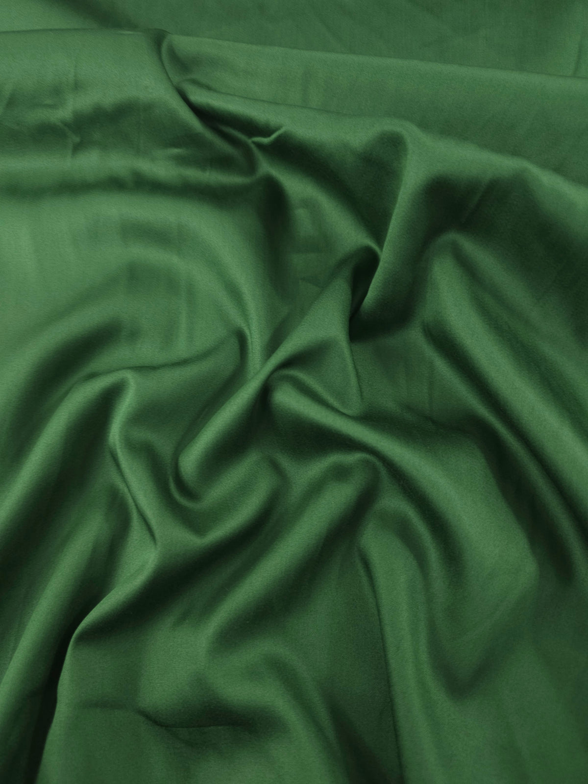 Deep Green Cotton Satin 60"