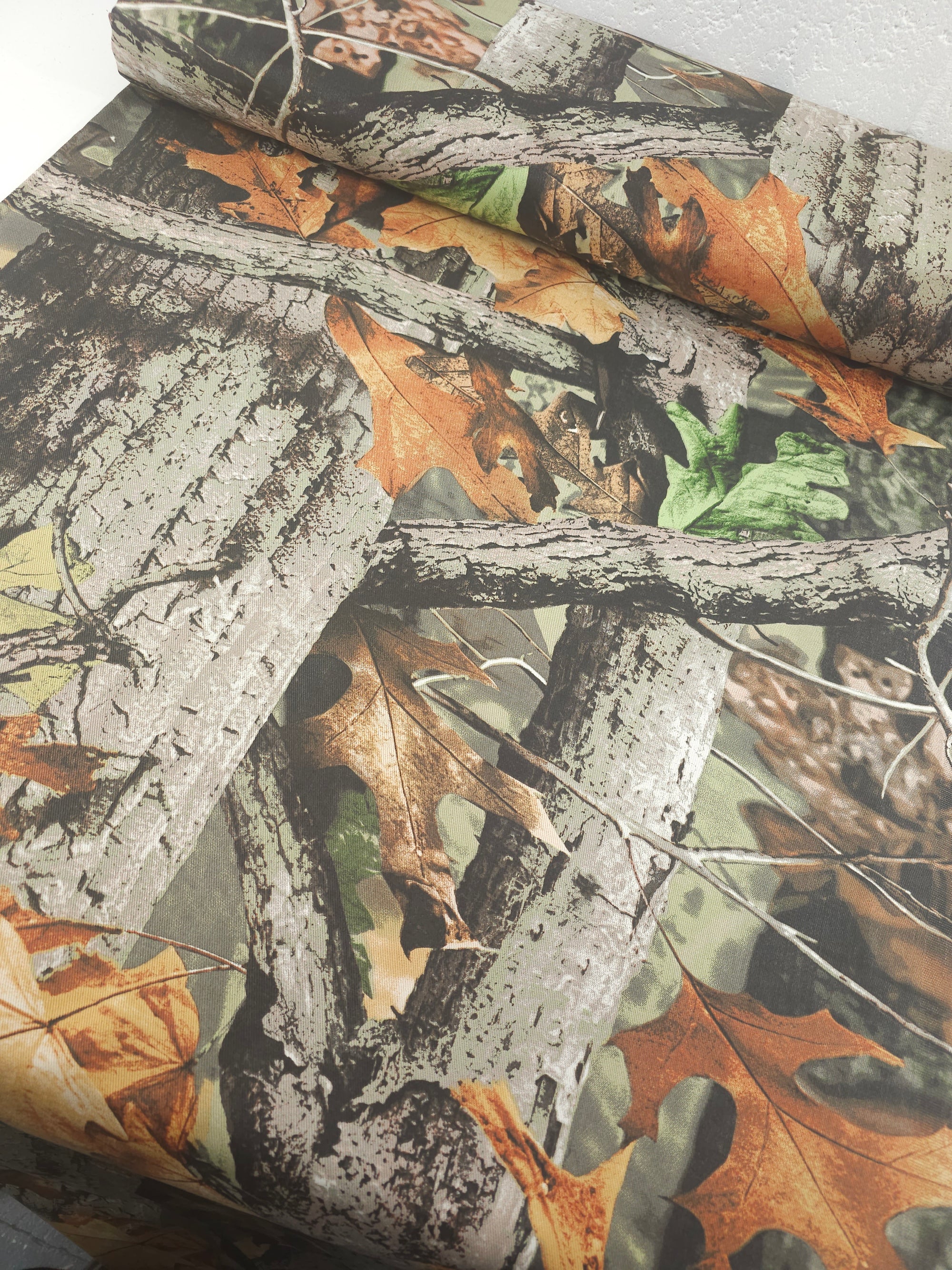 Forest Leaf Branches Canvas Cotton