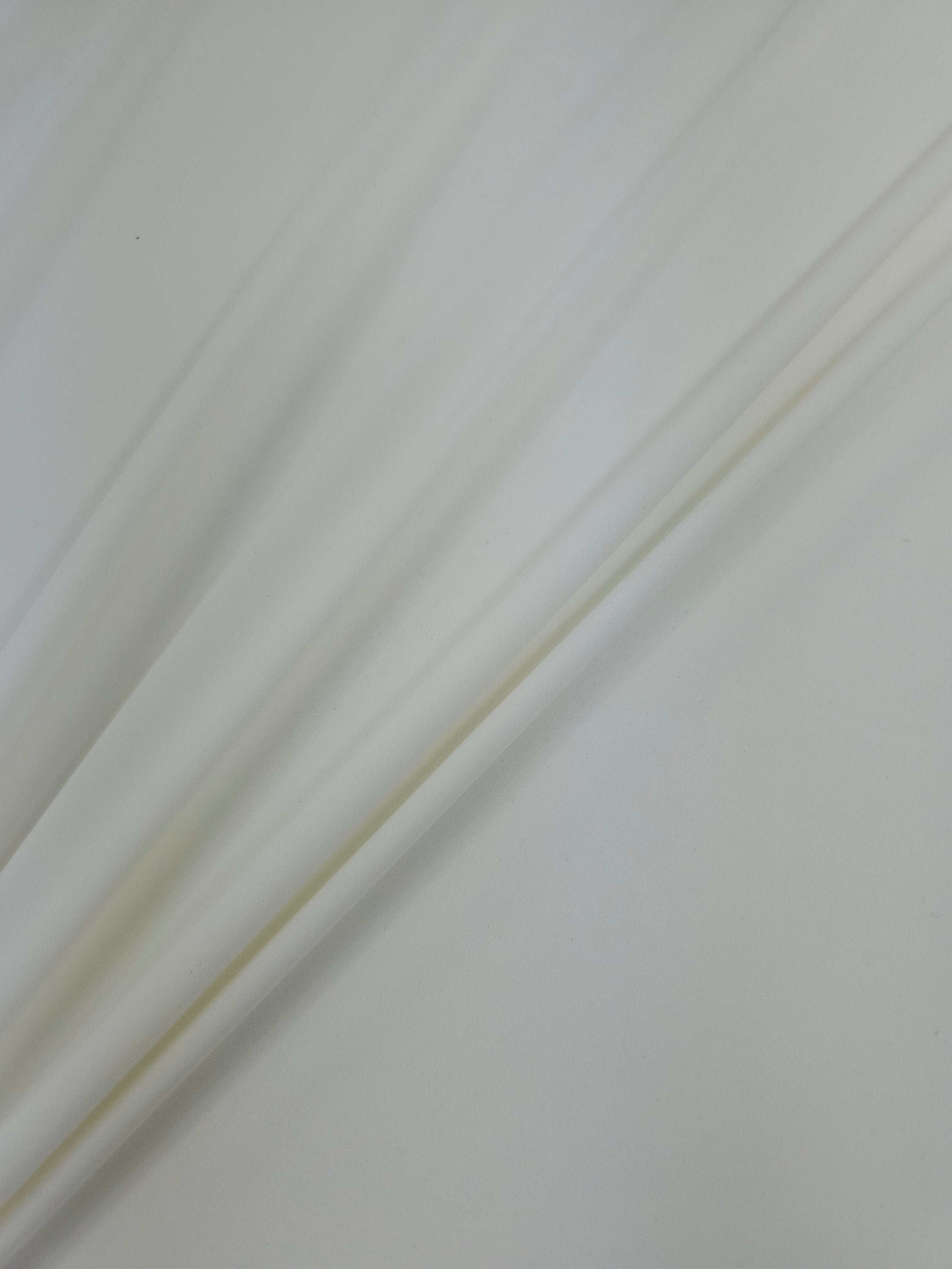 Ivory Soft Poly Stretch Lining