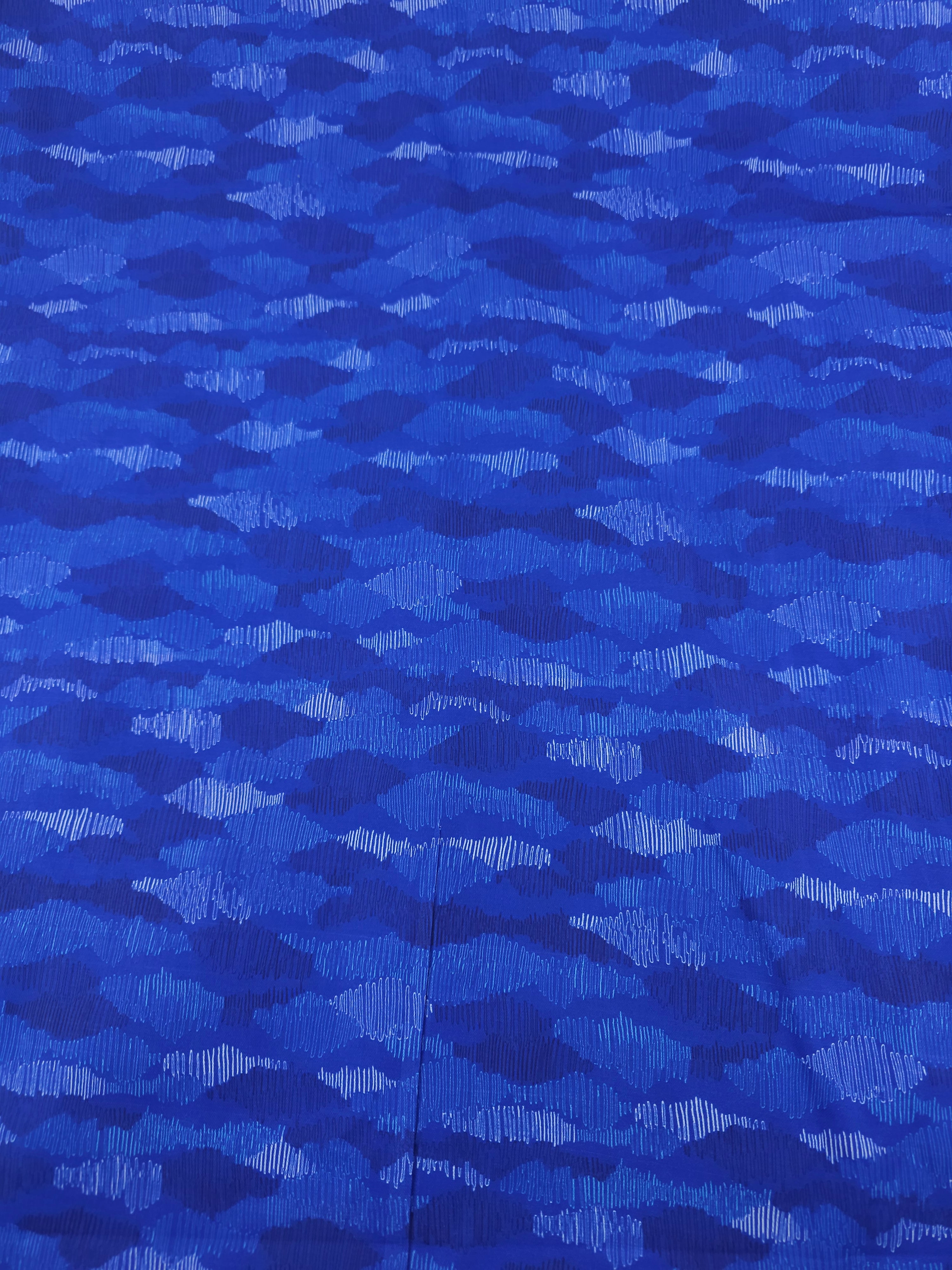 Cobalt wave Cotton- 3m piece
