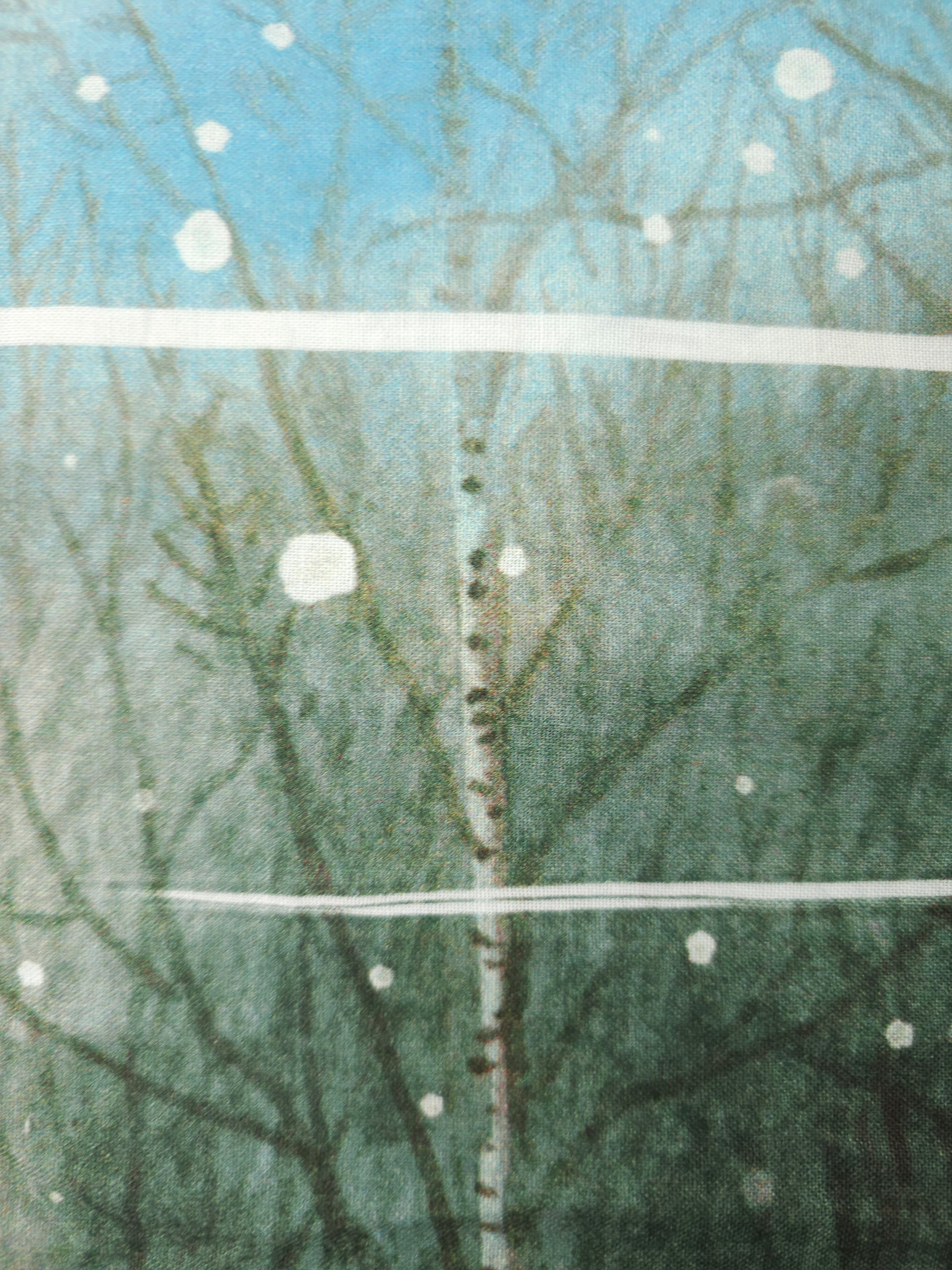 Christmas scene Cotton panel- 0.9m