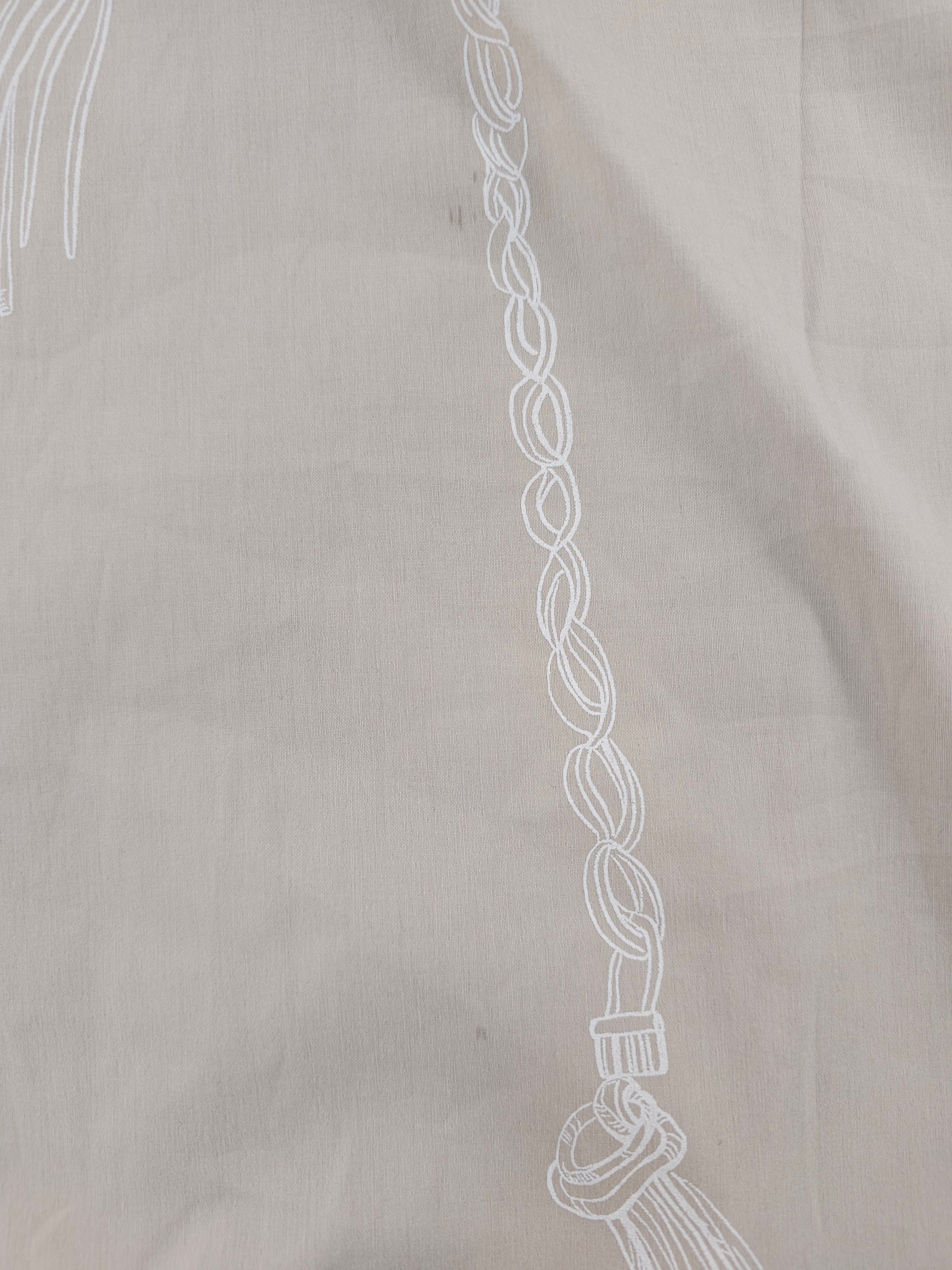 Beige macrame Viscose -4.2m piece