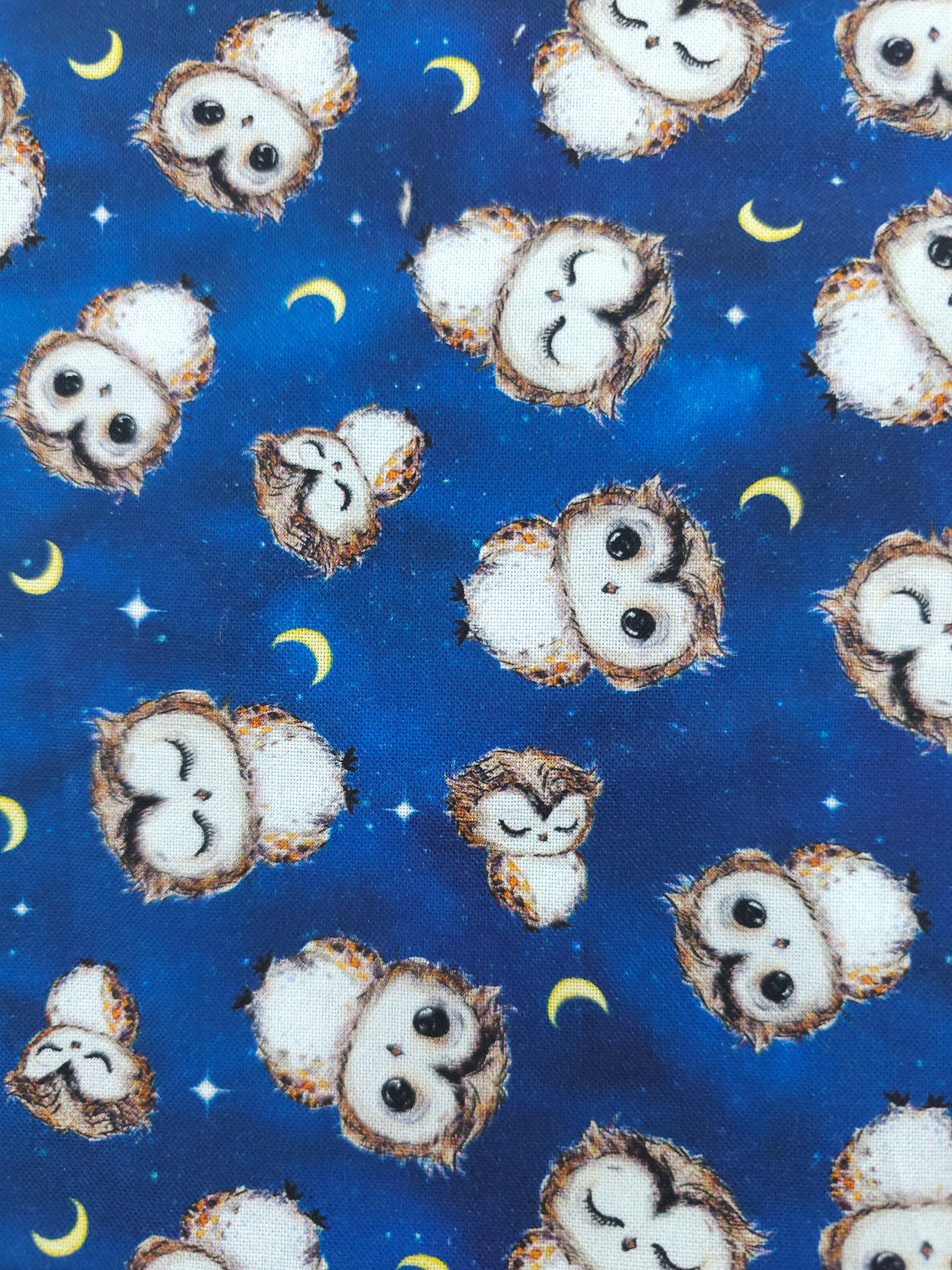 Night owl Cotton- 1.5m piece