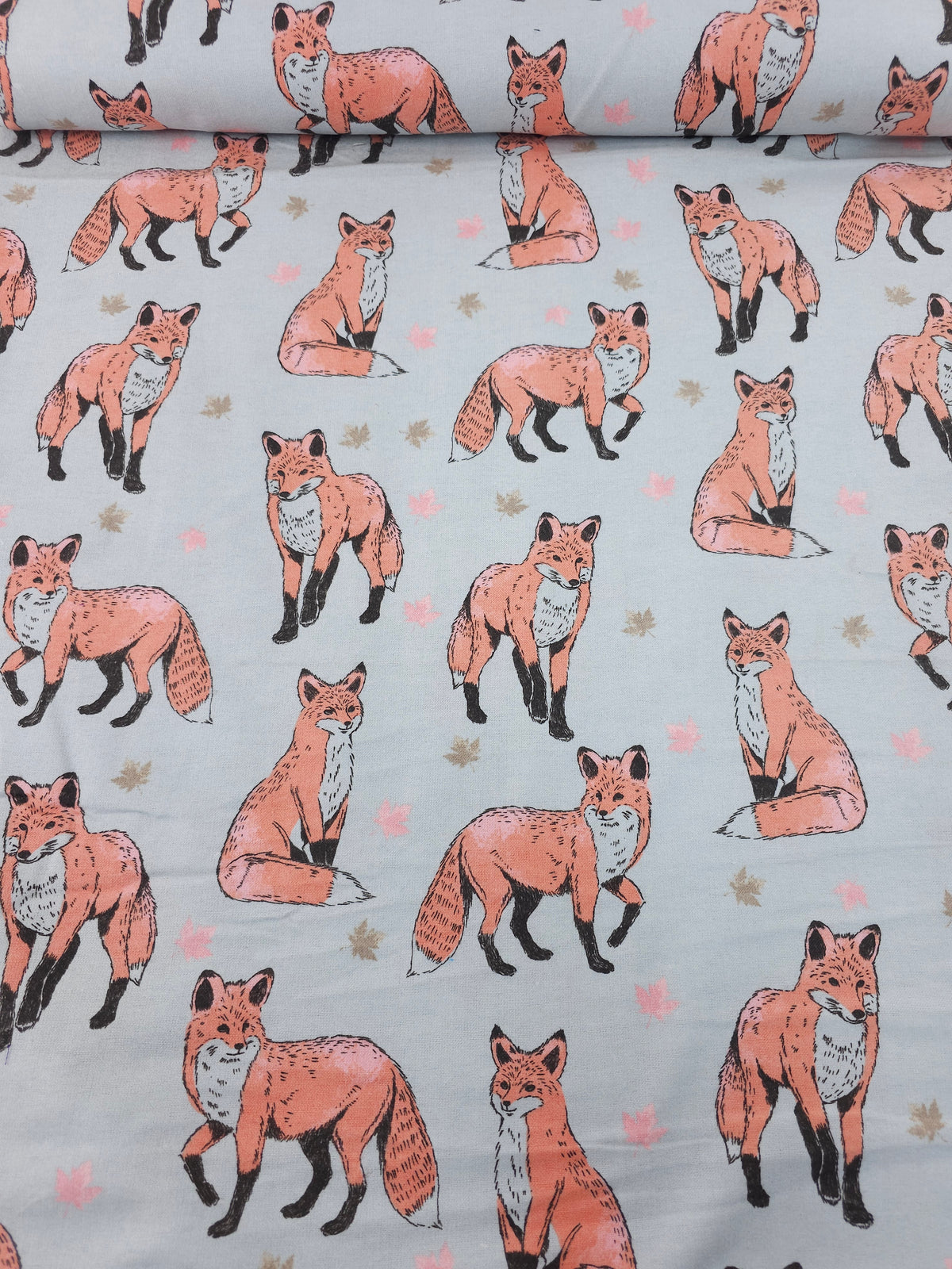 Foxy Maple Lightweight Flannel Cotton - Joann