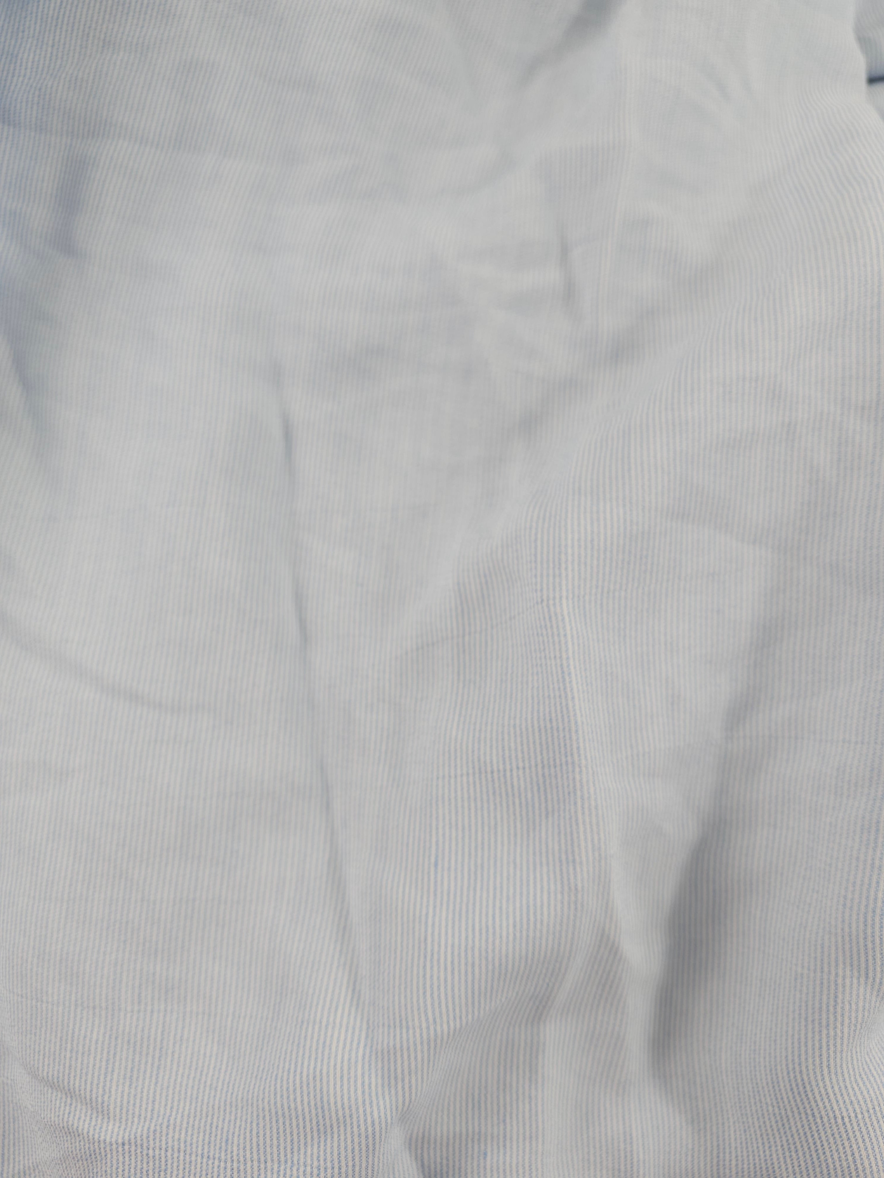 Tiny blue stripe Viscose- 3m piece
