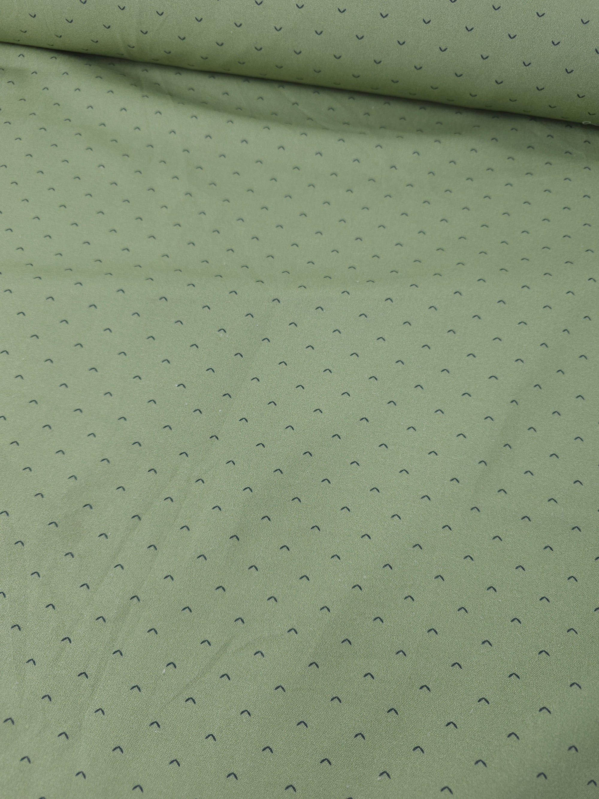 Sage Green Mini Arrow 100% Cotton