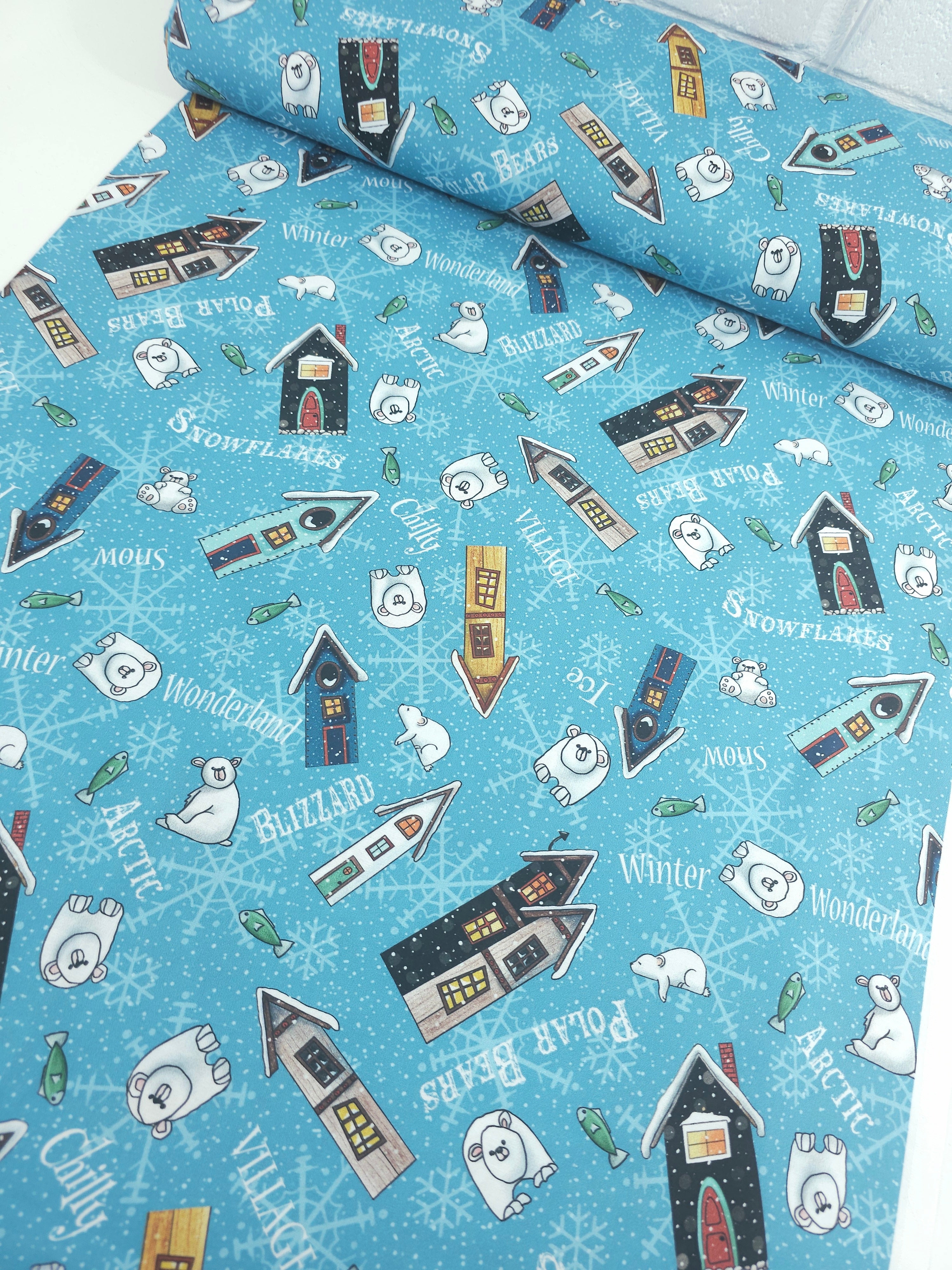 Arctic Blizzard 100% Cotton