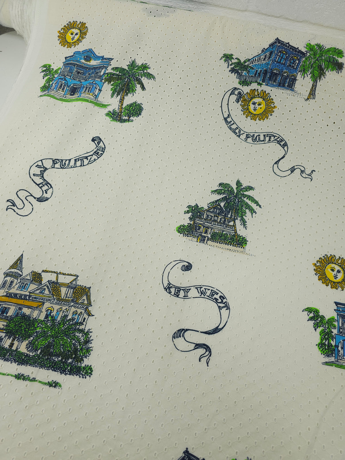 Coconut Key West Cotton Broderie Eyelet - Lilly Pulitzer