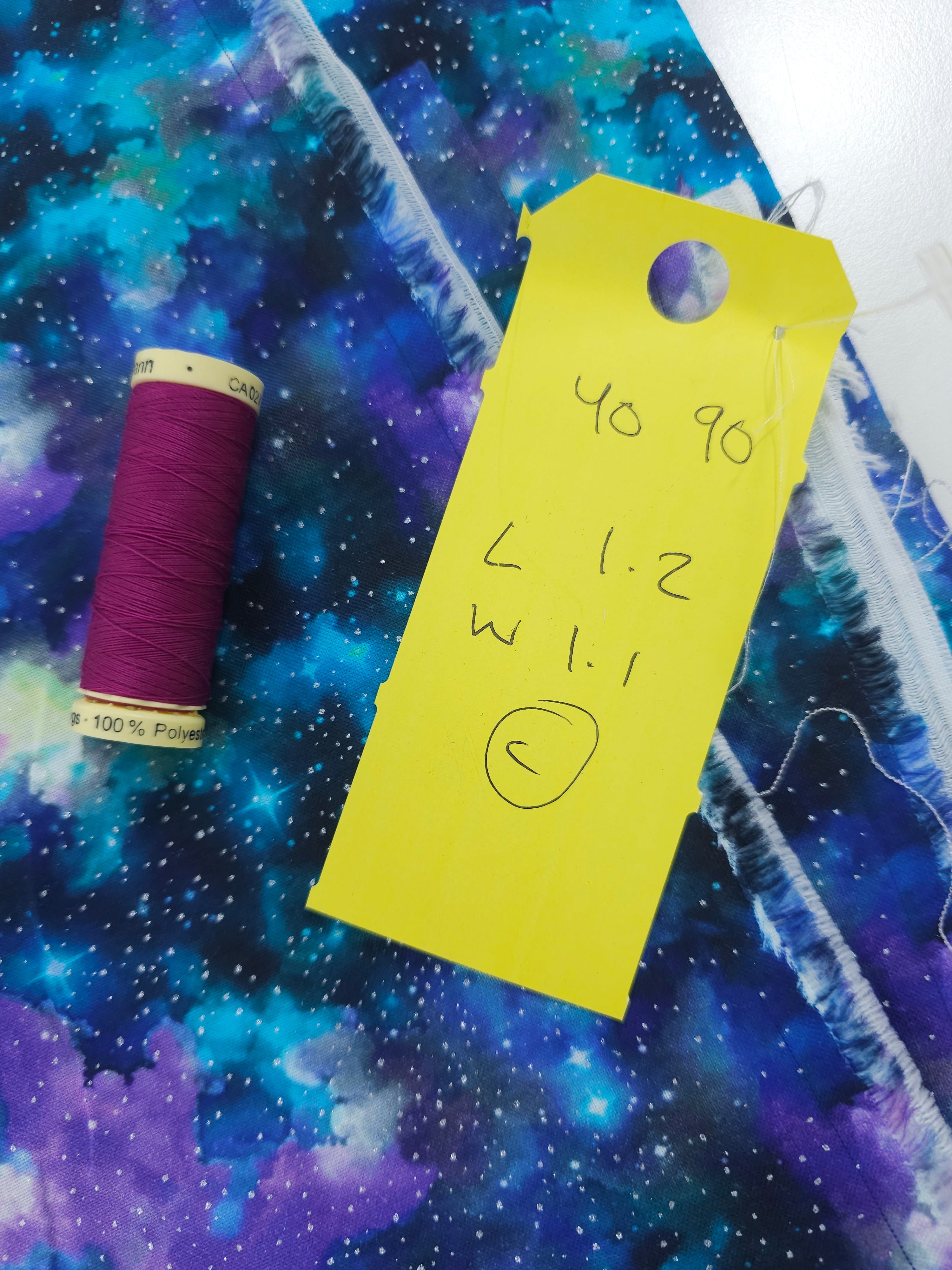 Galaxy Cotton- 1.2m piece