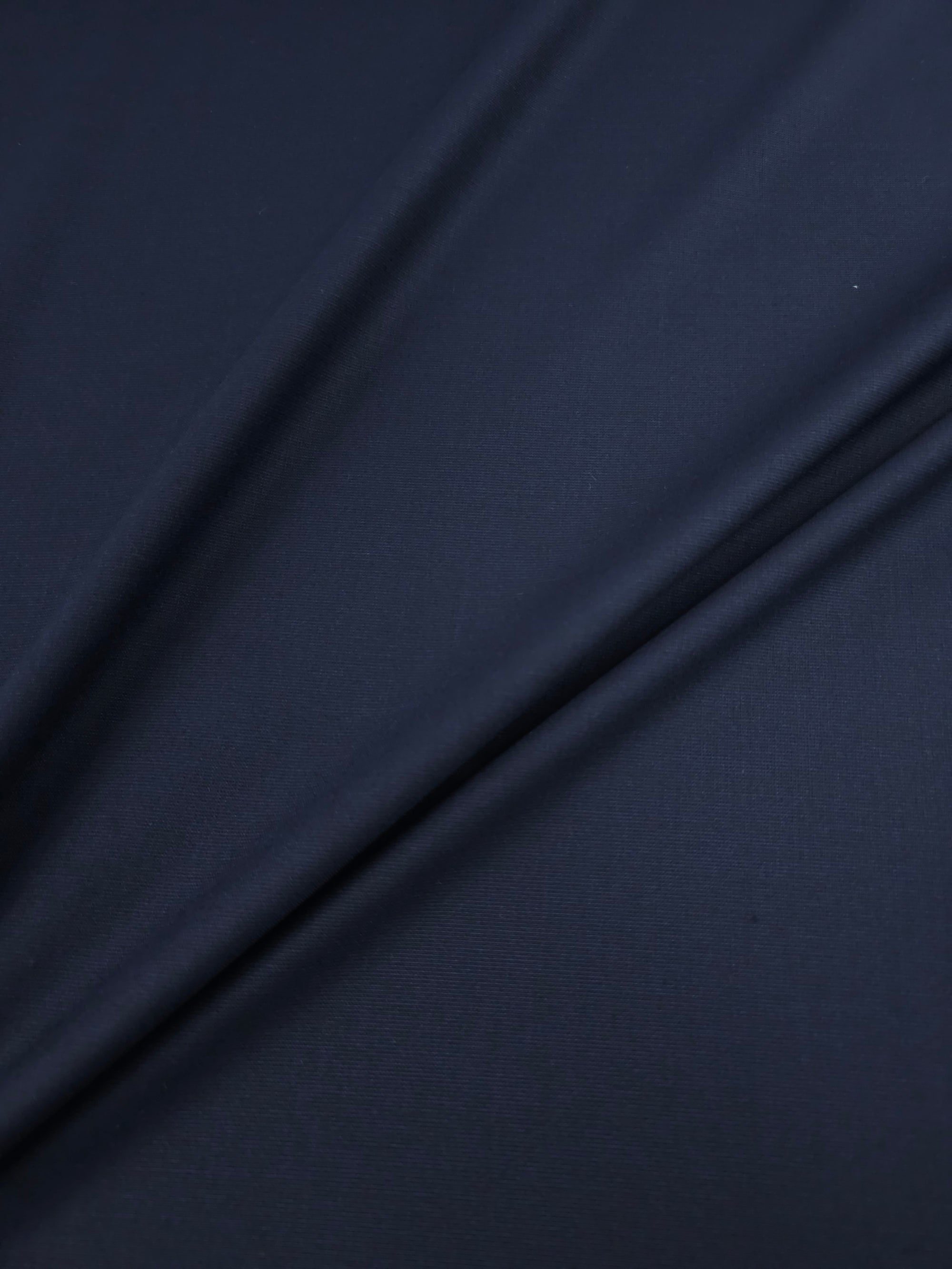 Dark Navy Poly Viscose