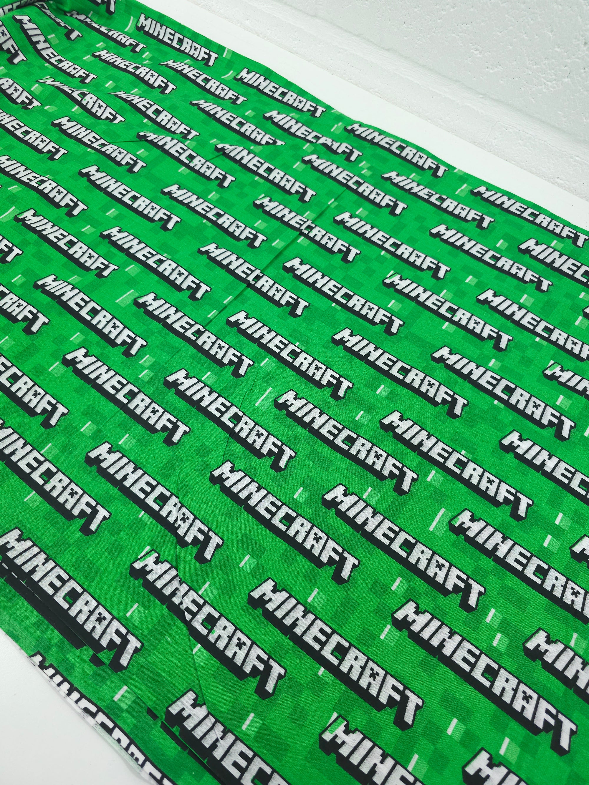 Minecraft Logo 100% Cotton 88" *EXTRA WIDE*