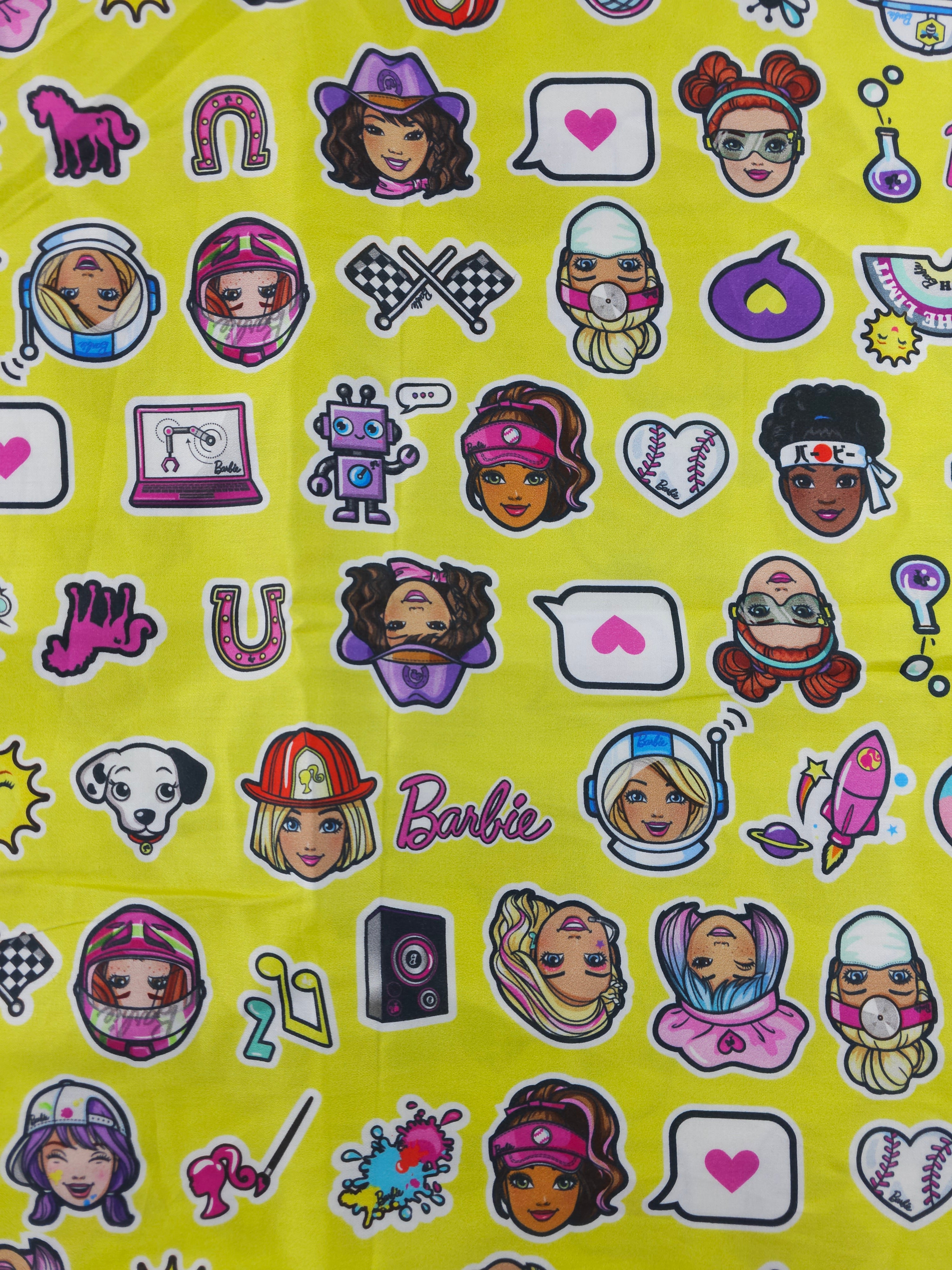 Barbie Friends Cotton Sateen - (Various Sizes)