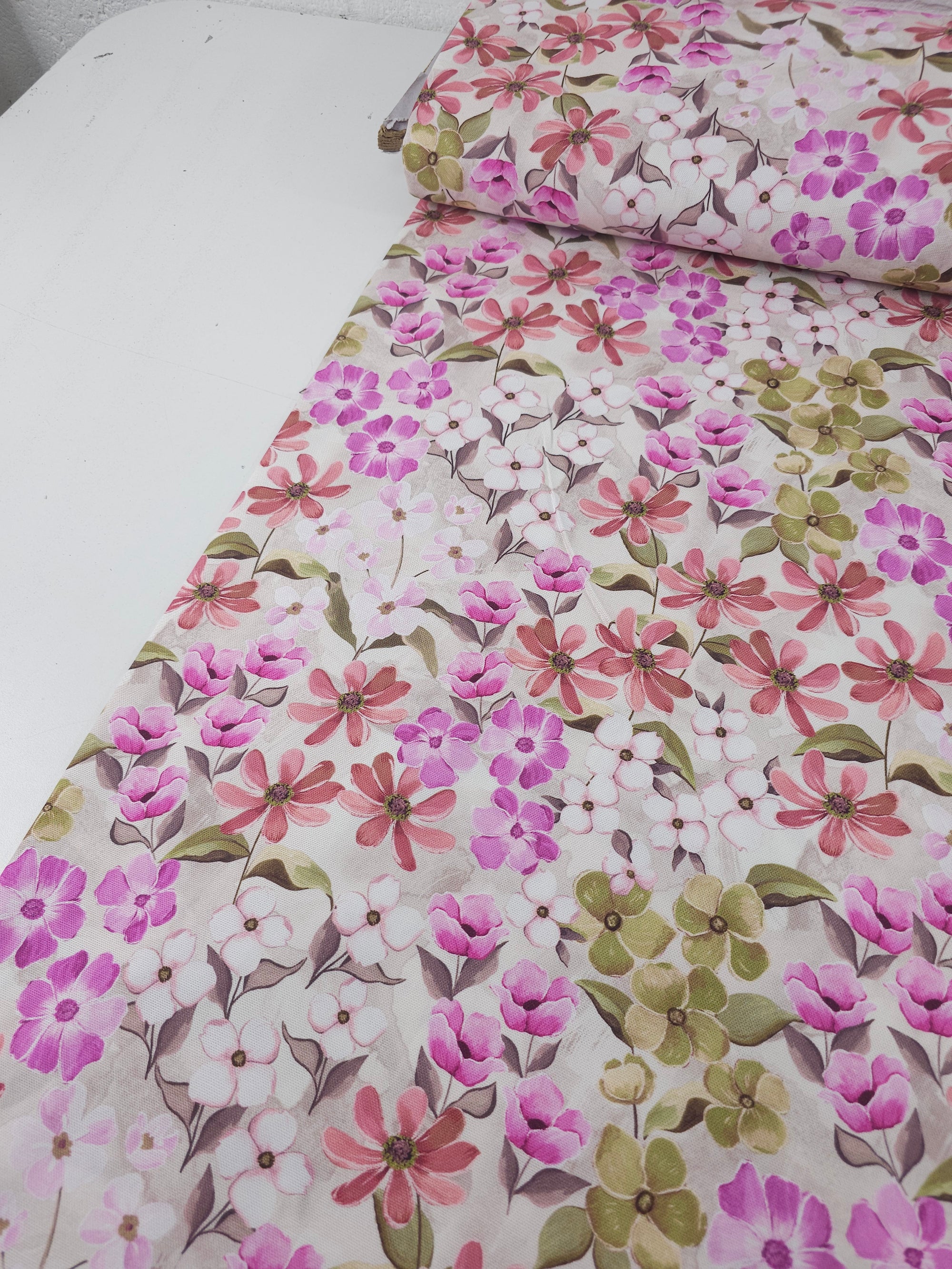 Blossom Floral Canvas Cotton