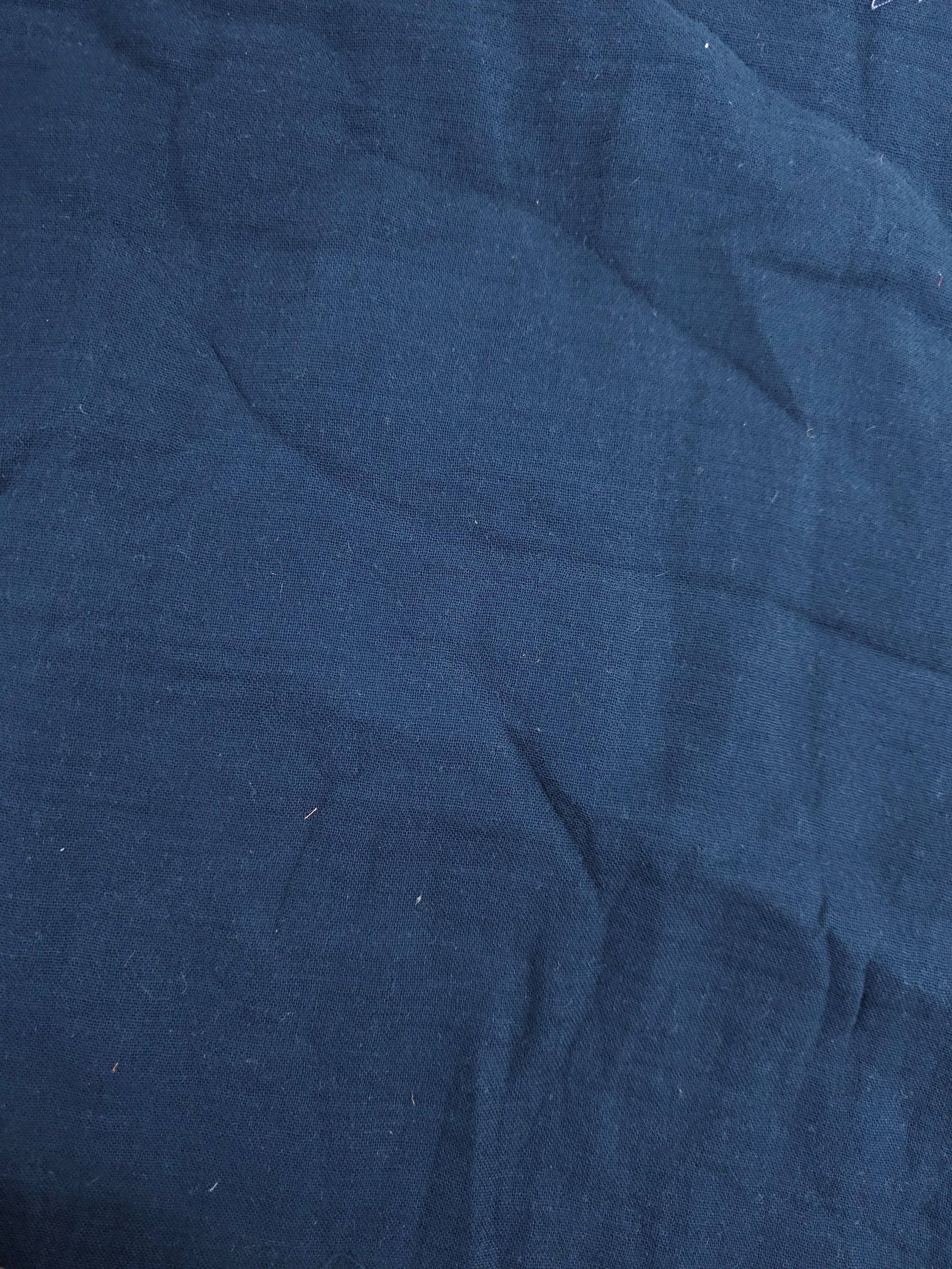 Carmine Velvet Double Gauzed - 1.1m Piece