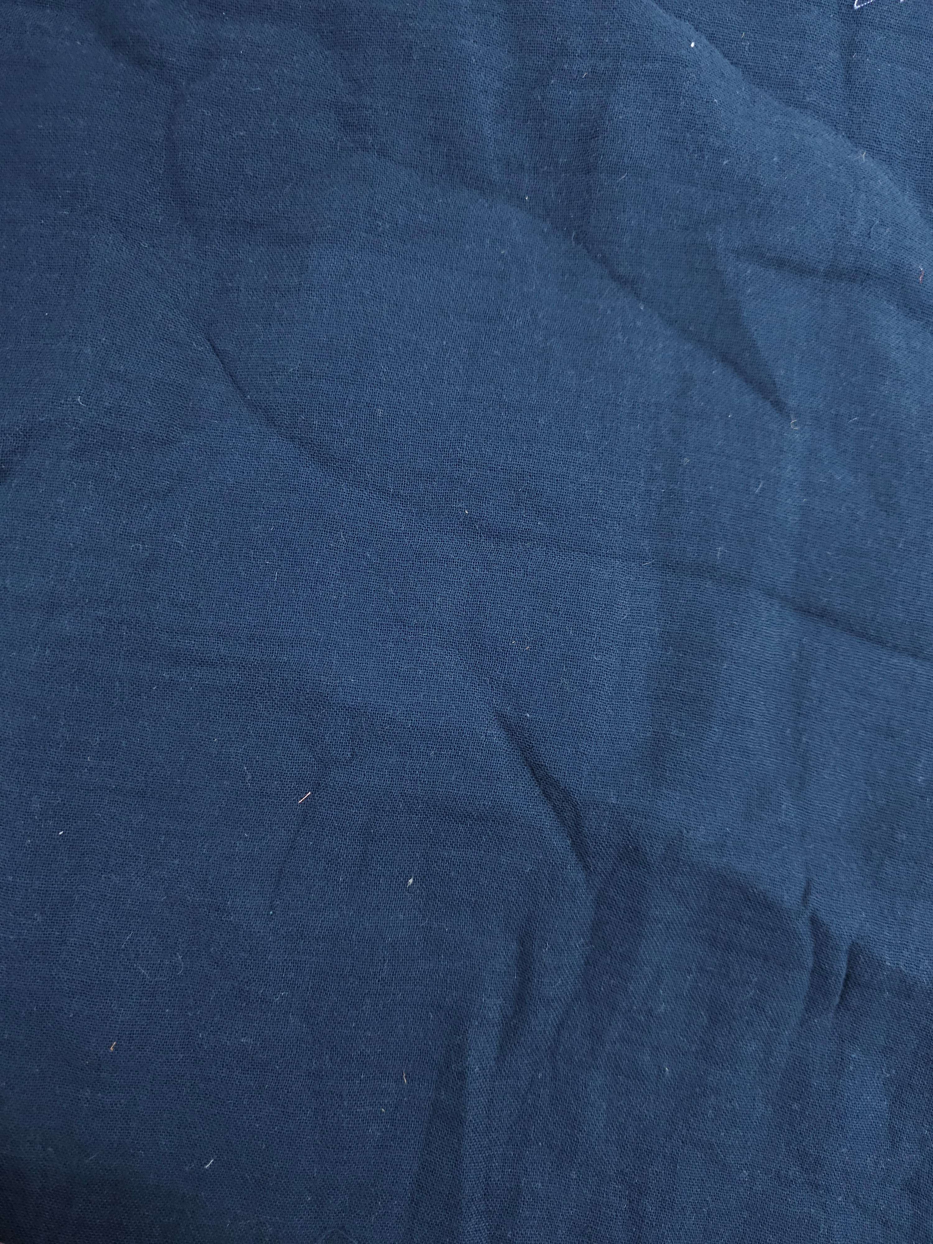 Carmine Velvet Double Gauzed - 1.1m Piece