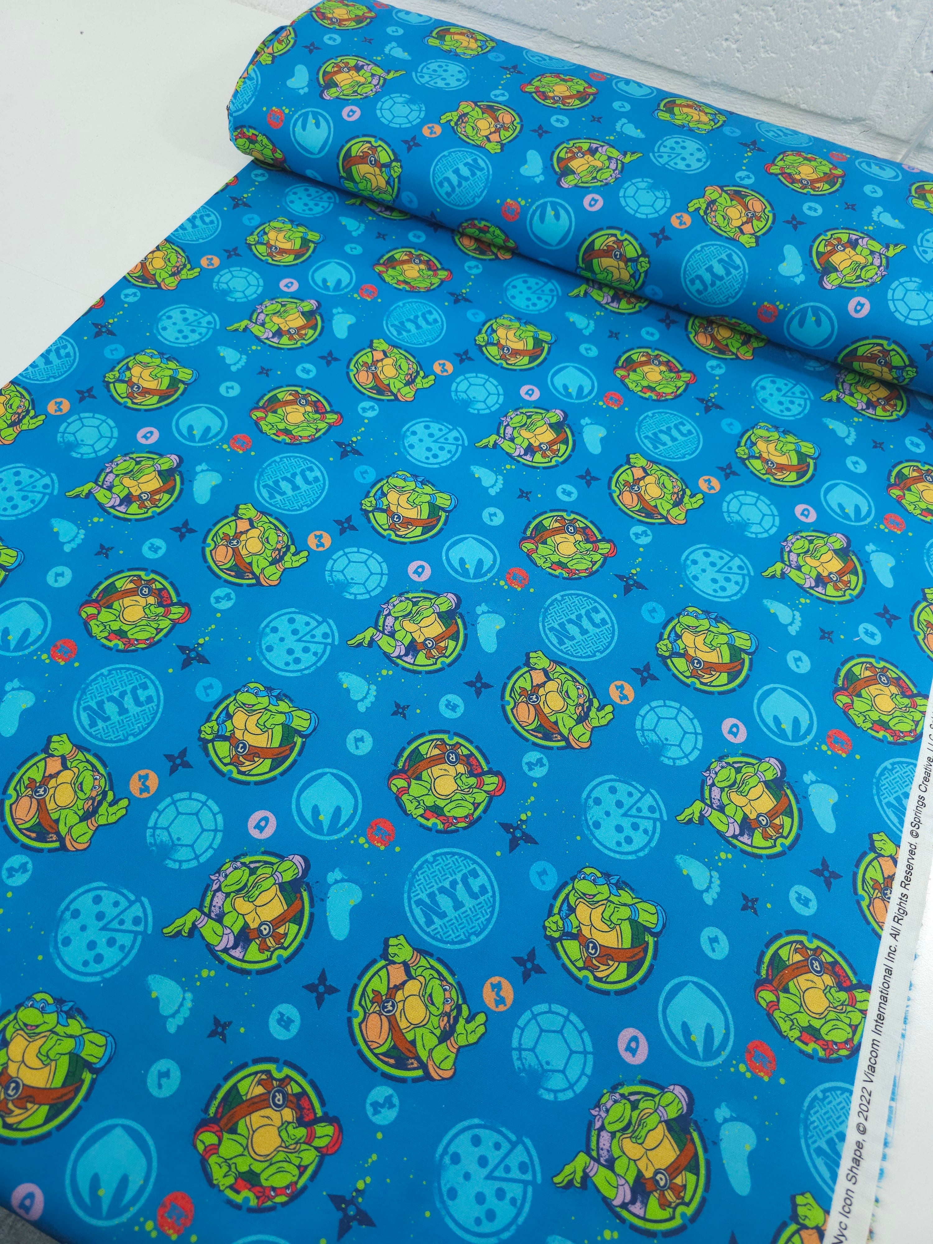 Ninja Turtles Icon 100% Cotton