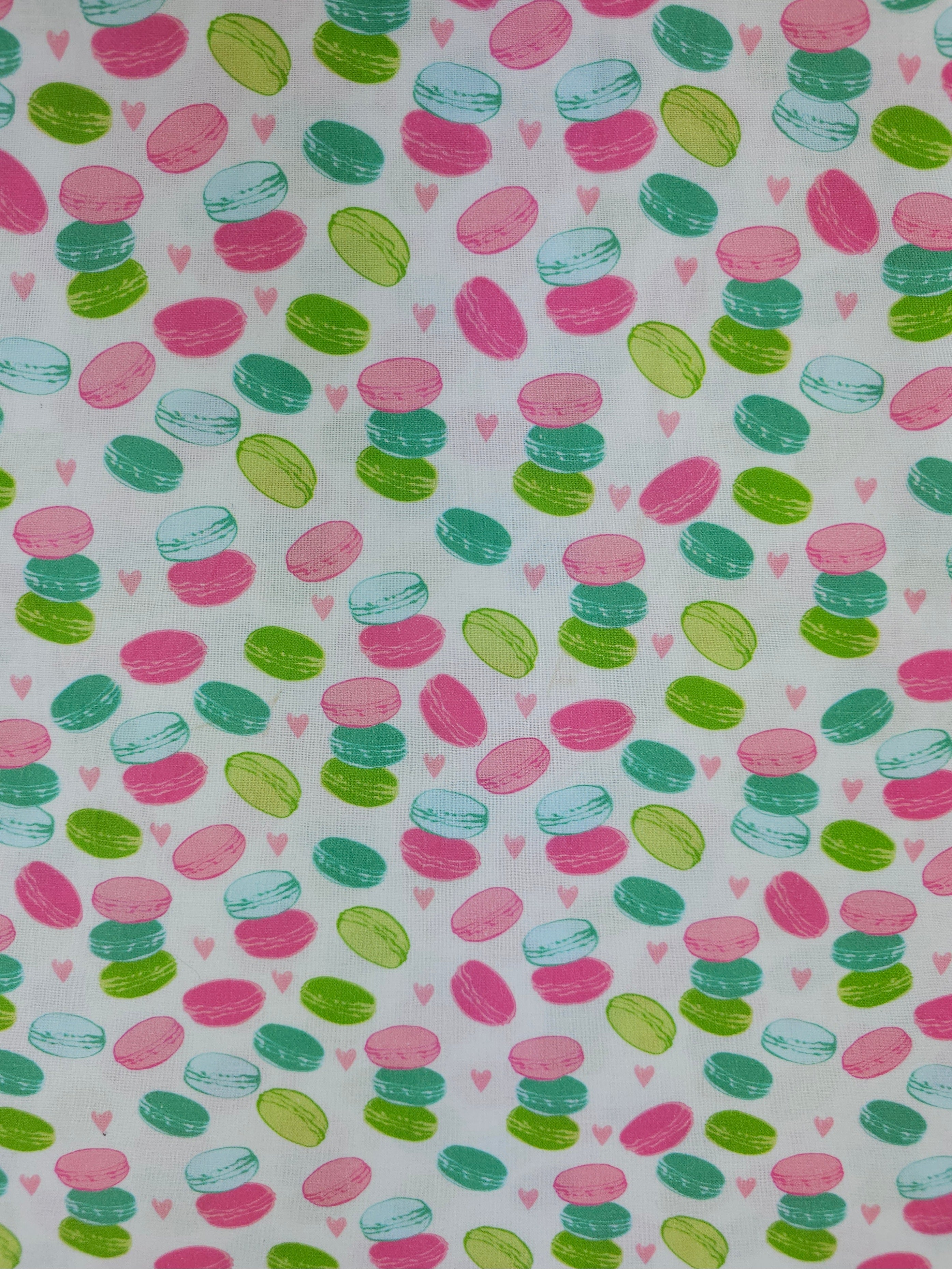 Macaroon Heart 100% Cotron