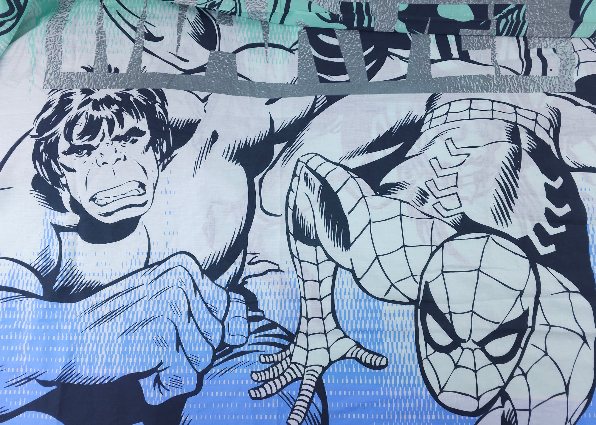 Spiderman Panel Cotton - 2.4m Piece