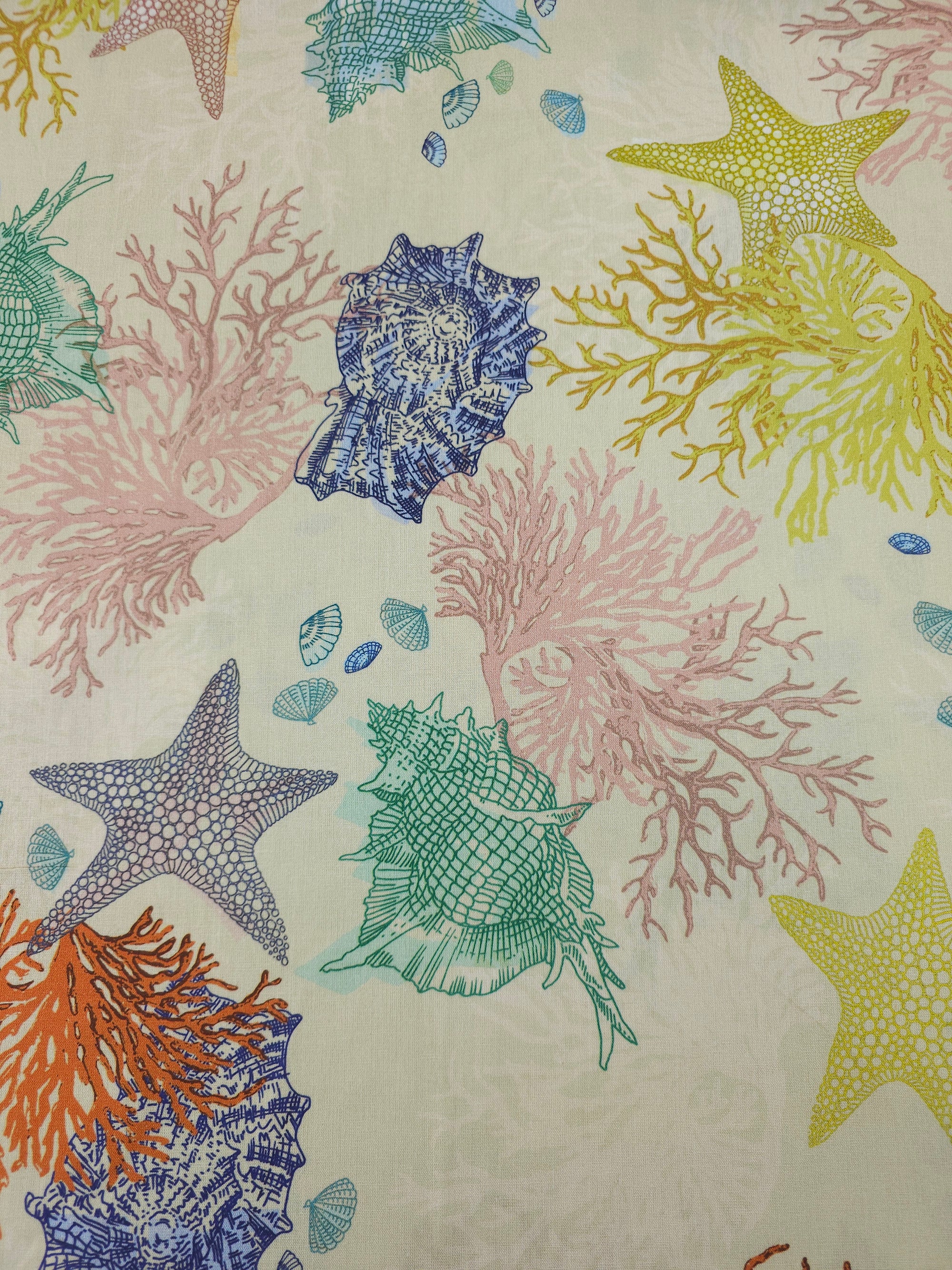 Coral Reef 100% Cotton 98" *EXTRA WIDE*