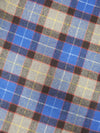 Grey/Blue Tartan Heavyweight Wool Mix