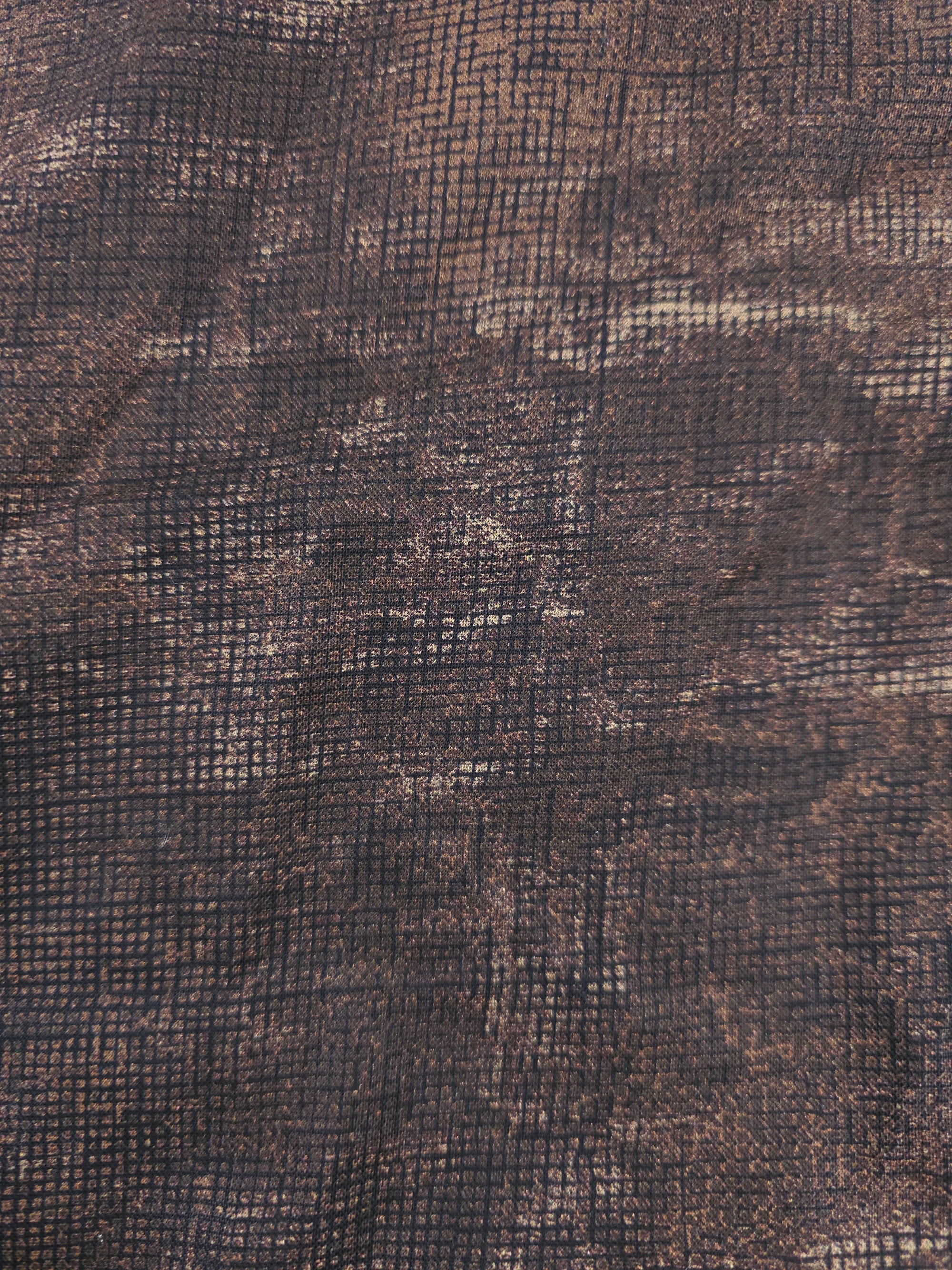 Brown Oushak Rug Cotton - 1m Piece