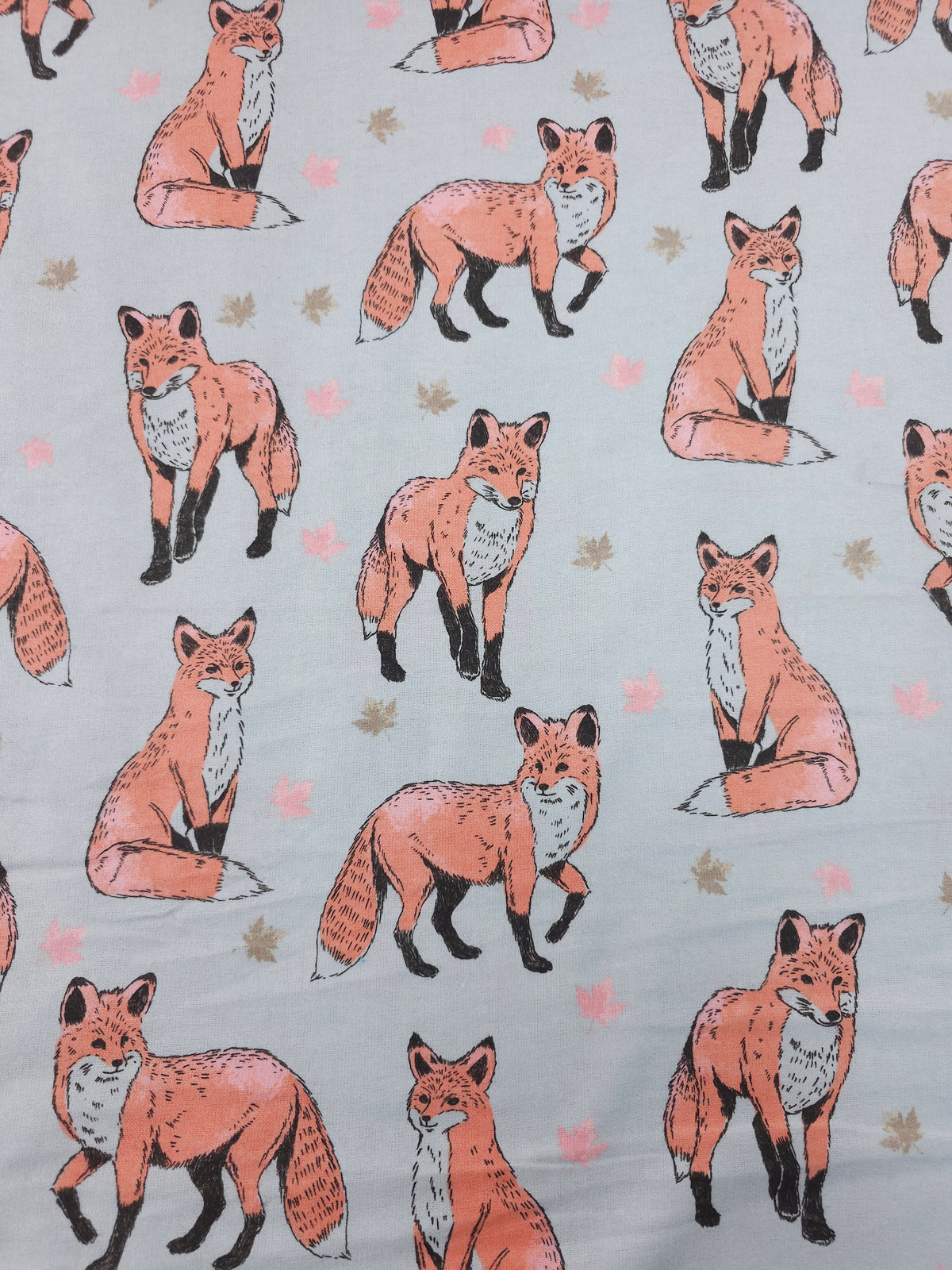 Foxy Maple Lightweight Flannel Cotton - Joann