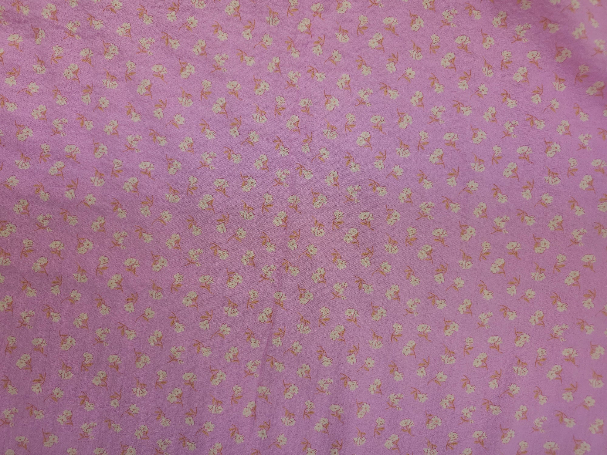 Lilac Blossom Print Modal Viscose (Various Sizes)