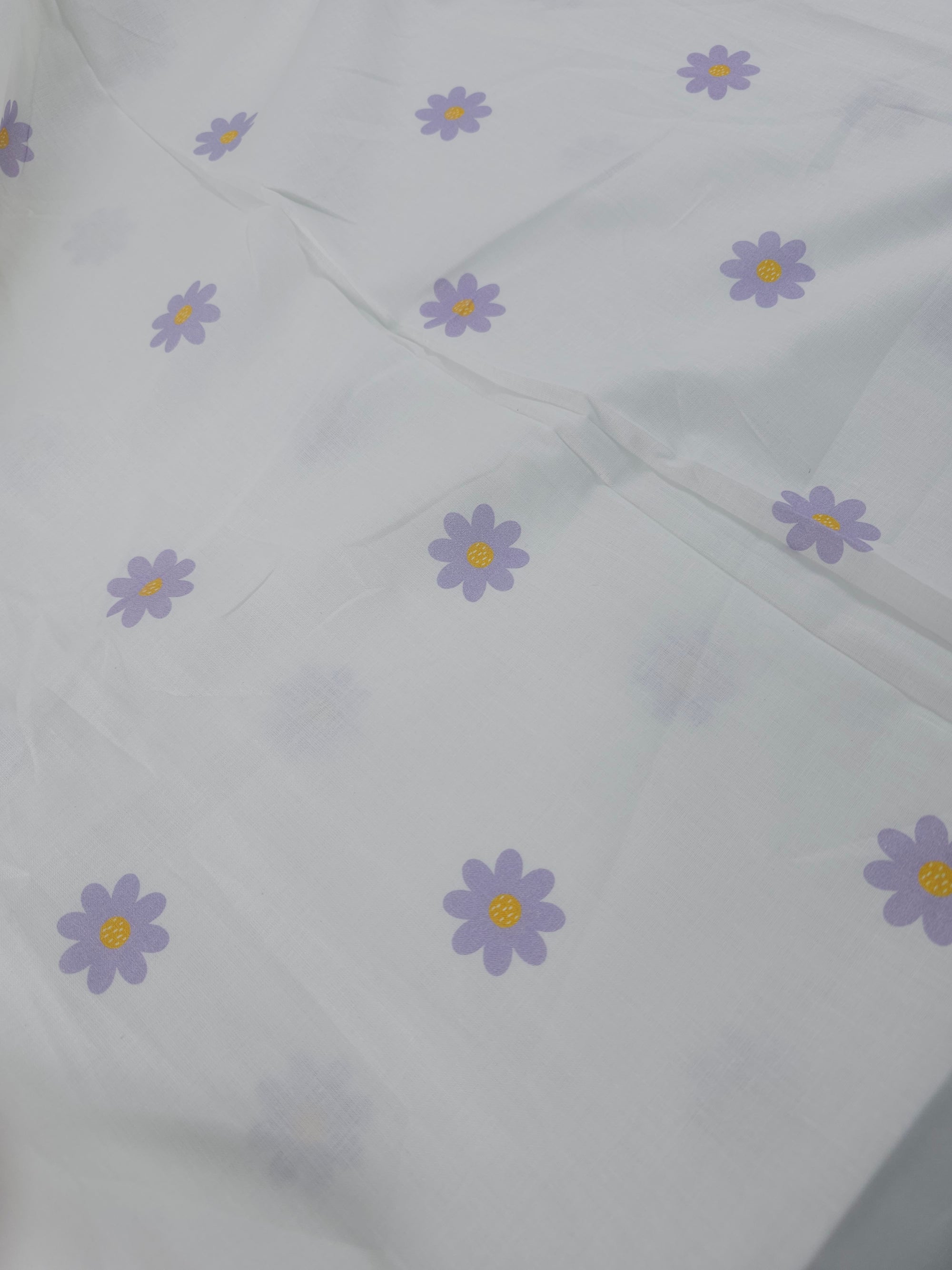 Lilac Daisy 100% Cotton 104” *EXTRA WIDE*