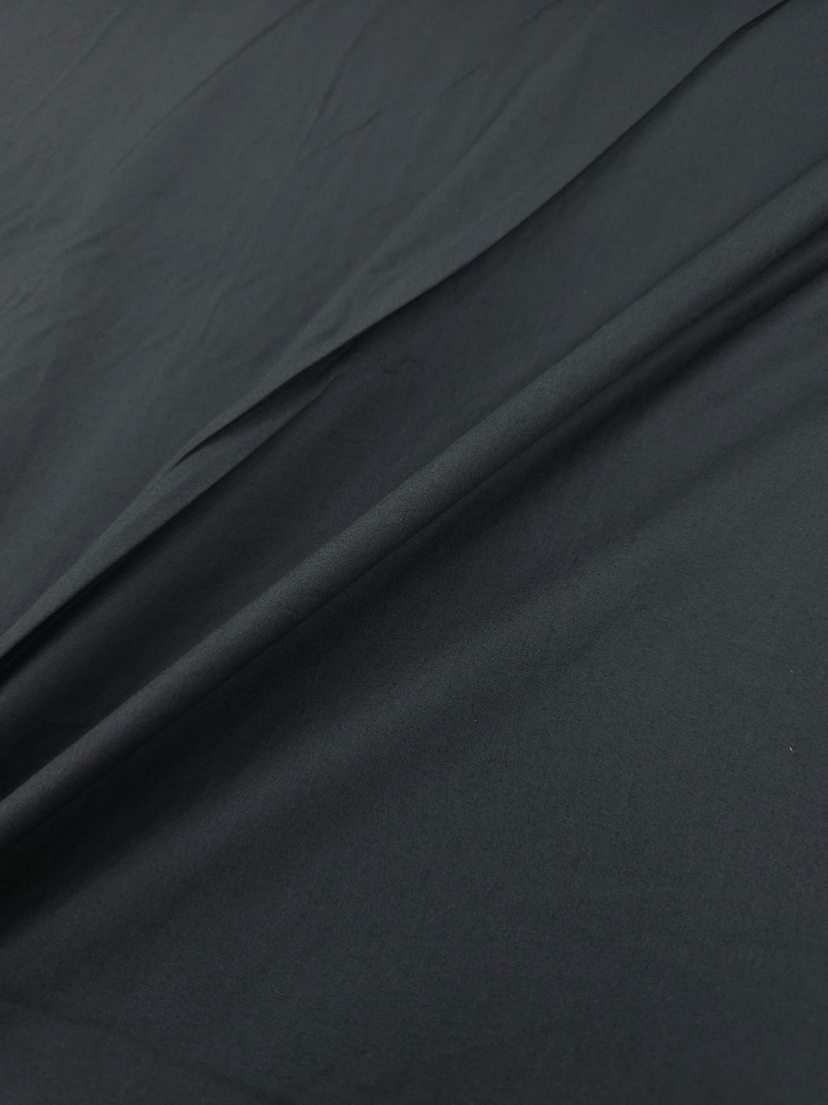 Charcoal Grey Cotton Satin 60"