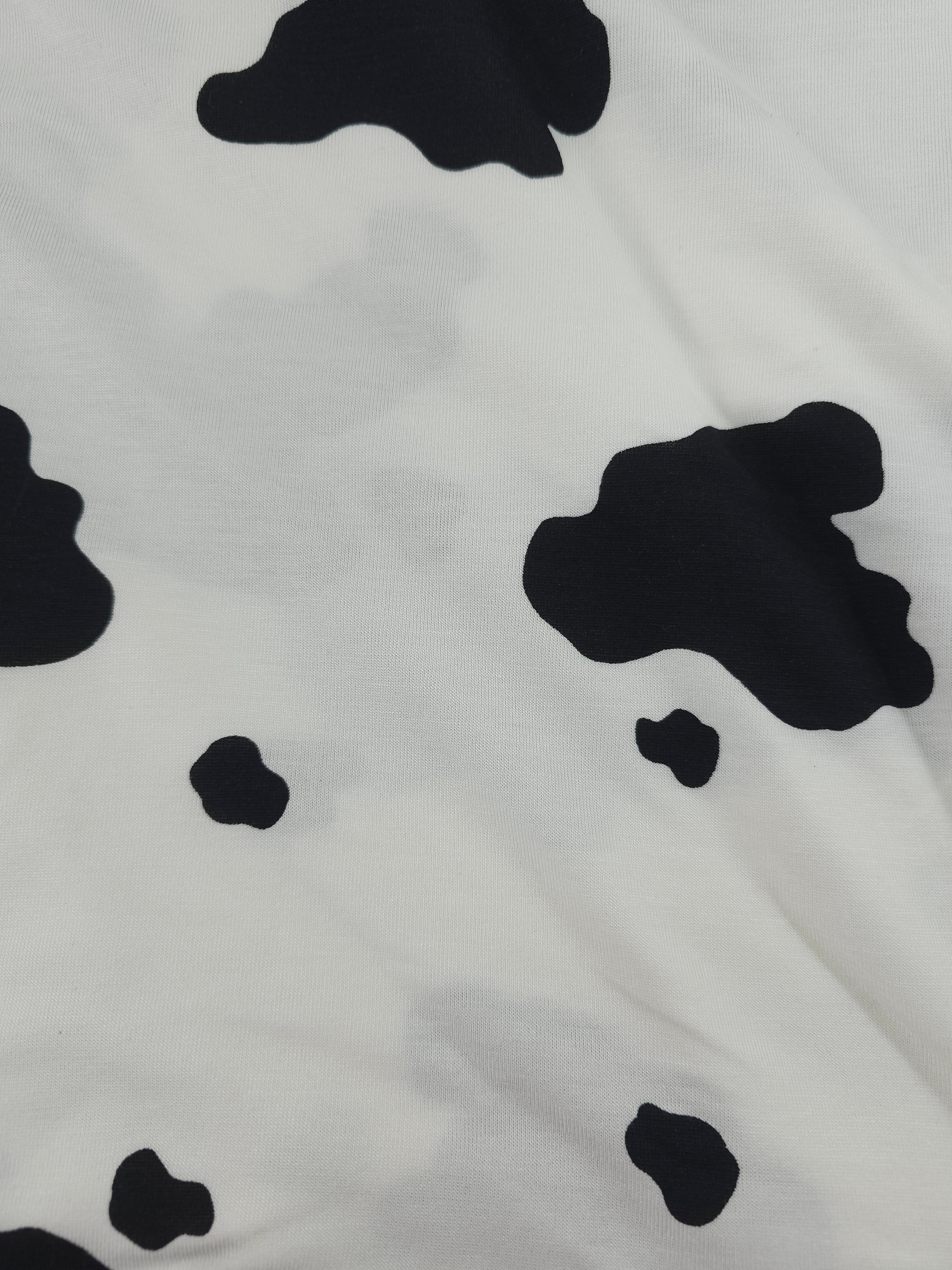 Cow print Jersey - 5m piece