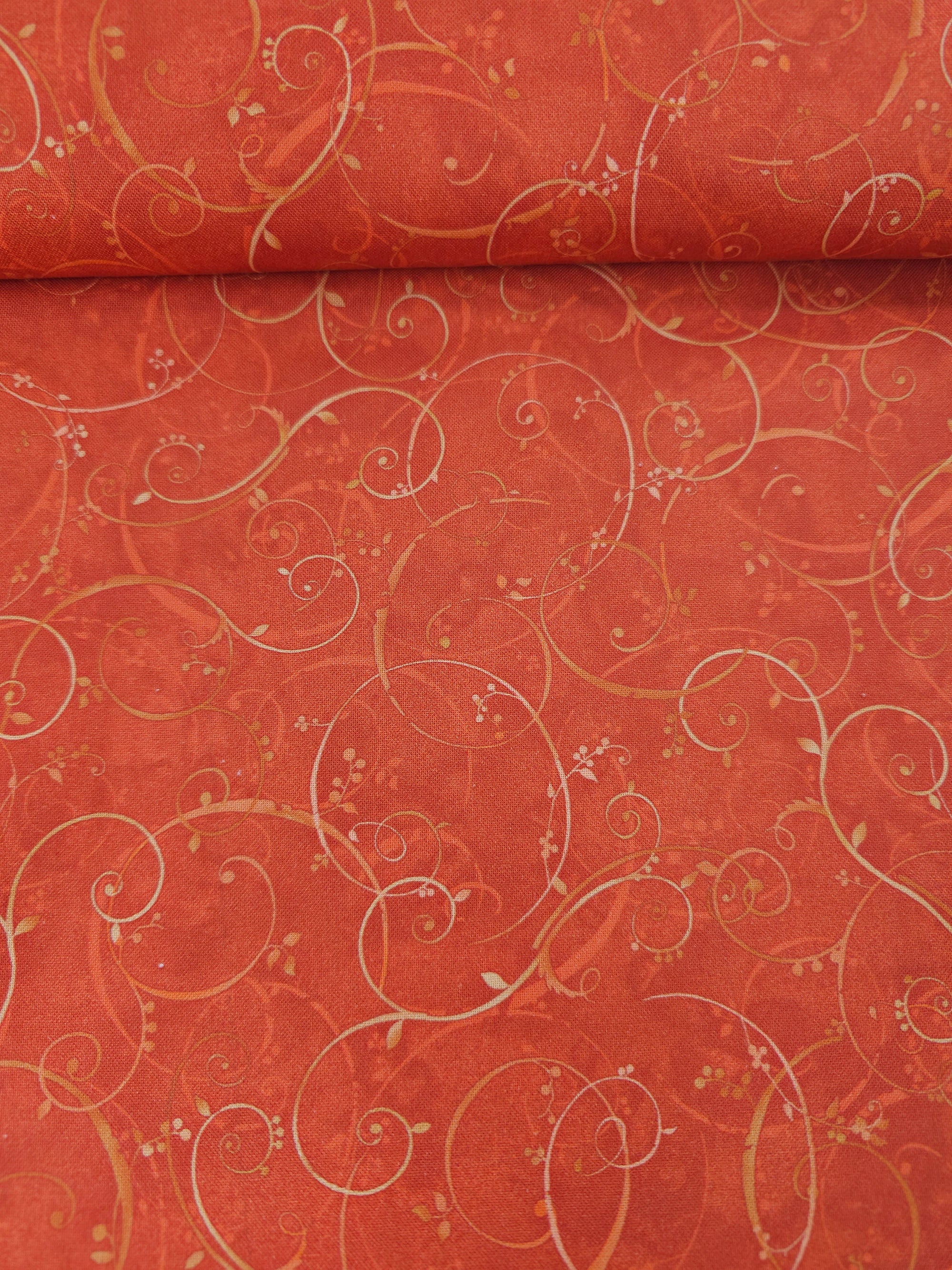 Rustic Orange Mystical Twine 100% Cotton