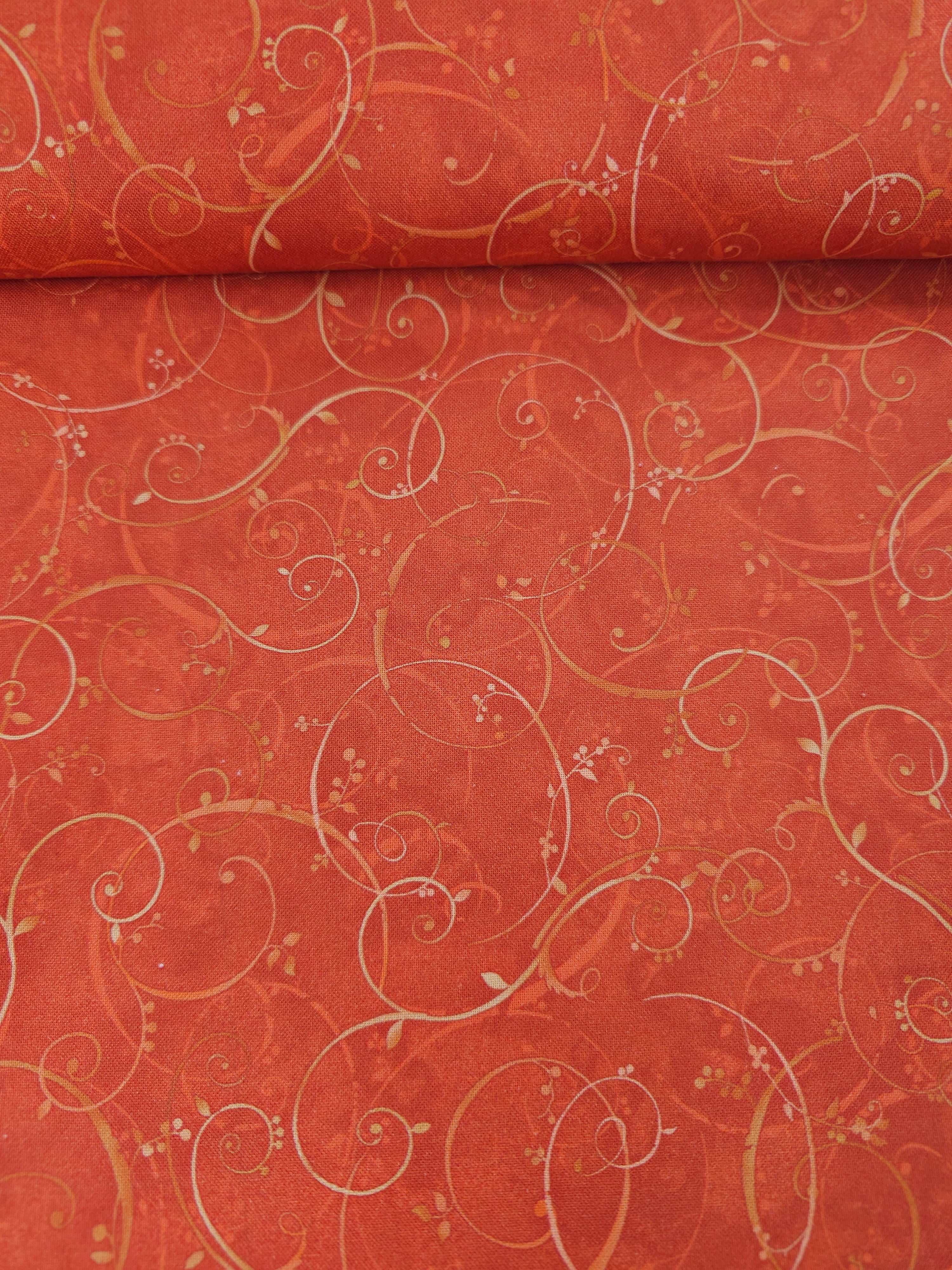 Rustic Orange Mystical Twine 100% Cotton
