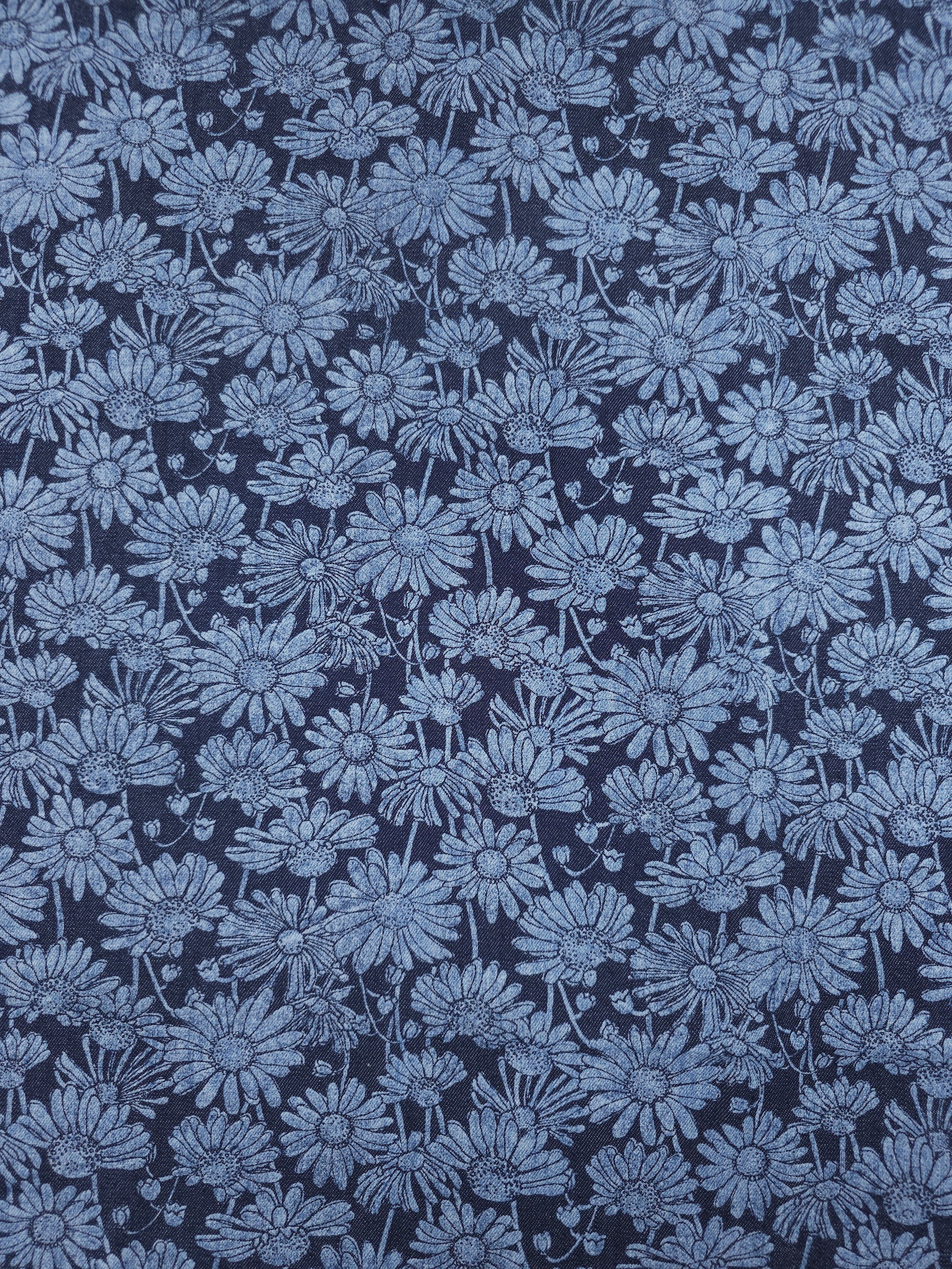 Floral Field Chambray