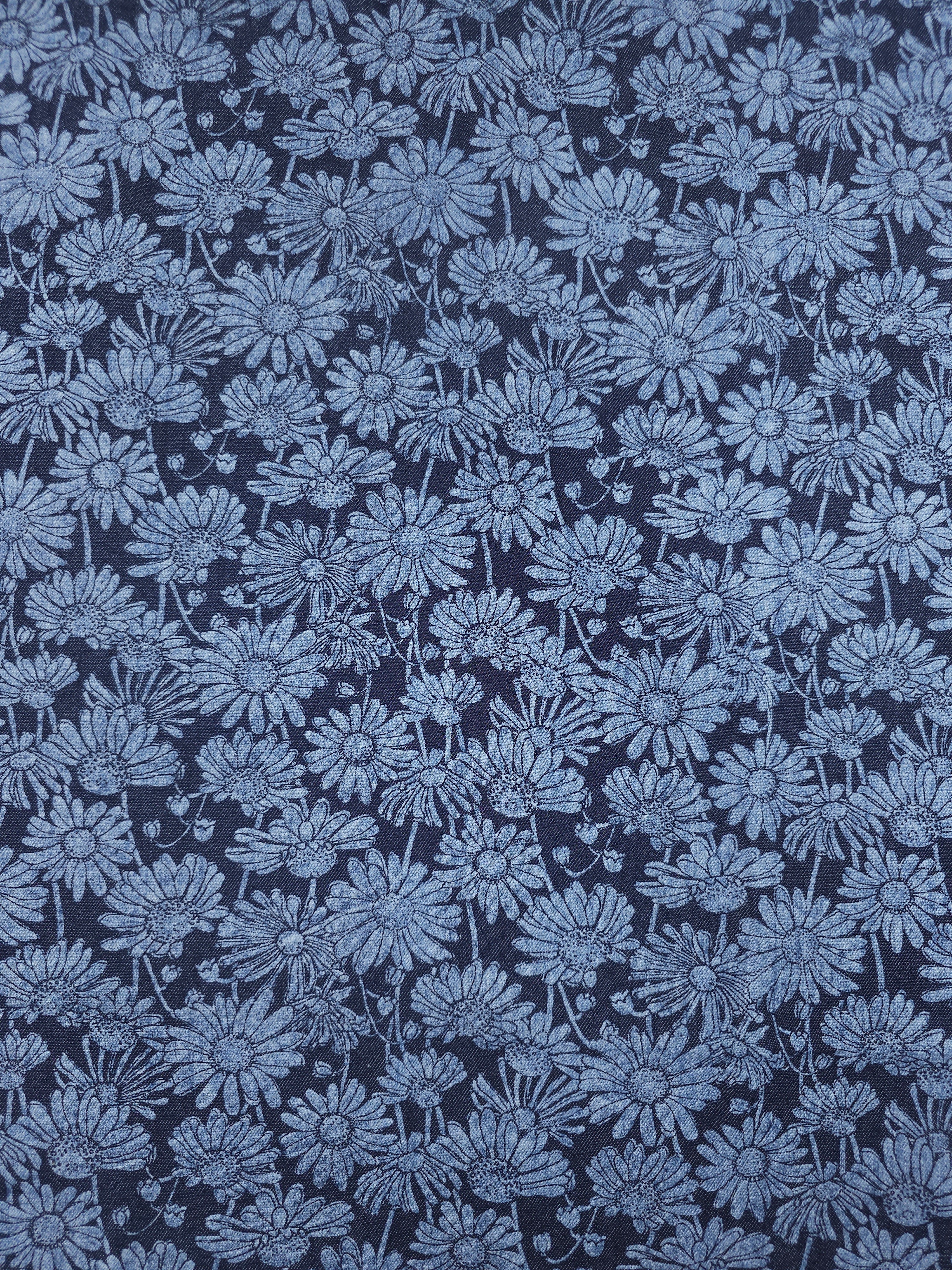 Floral Field Chambray