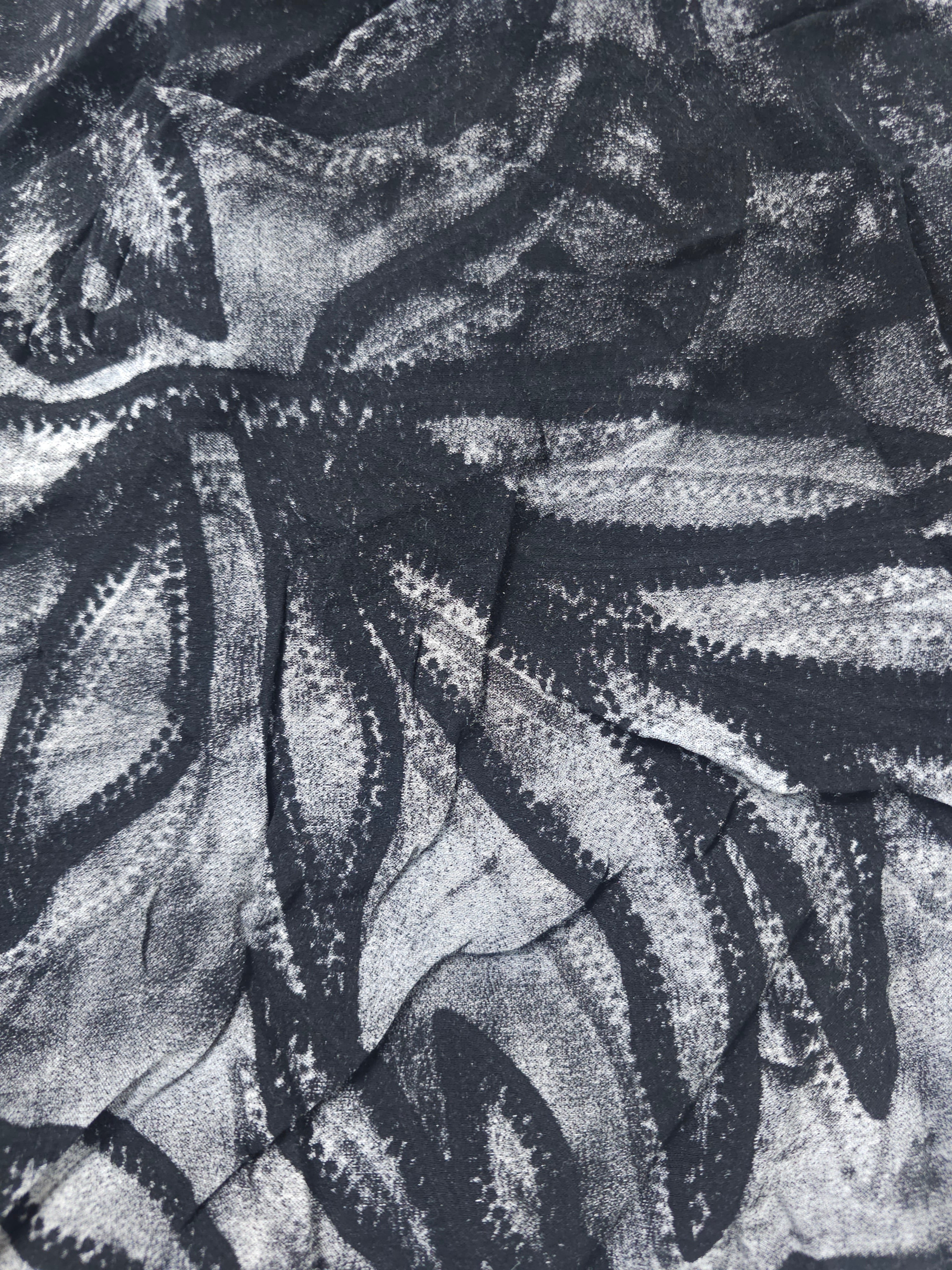 Grey Fauna Viscose- 5m piece