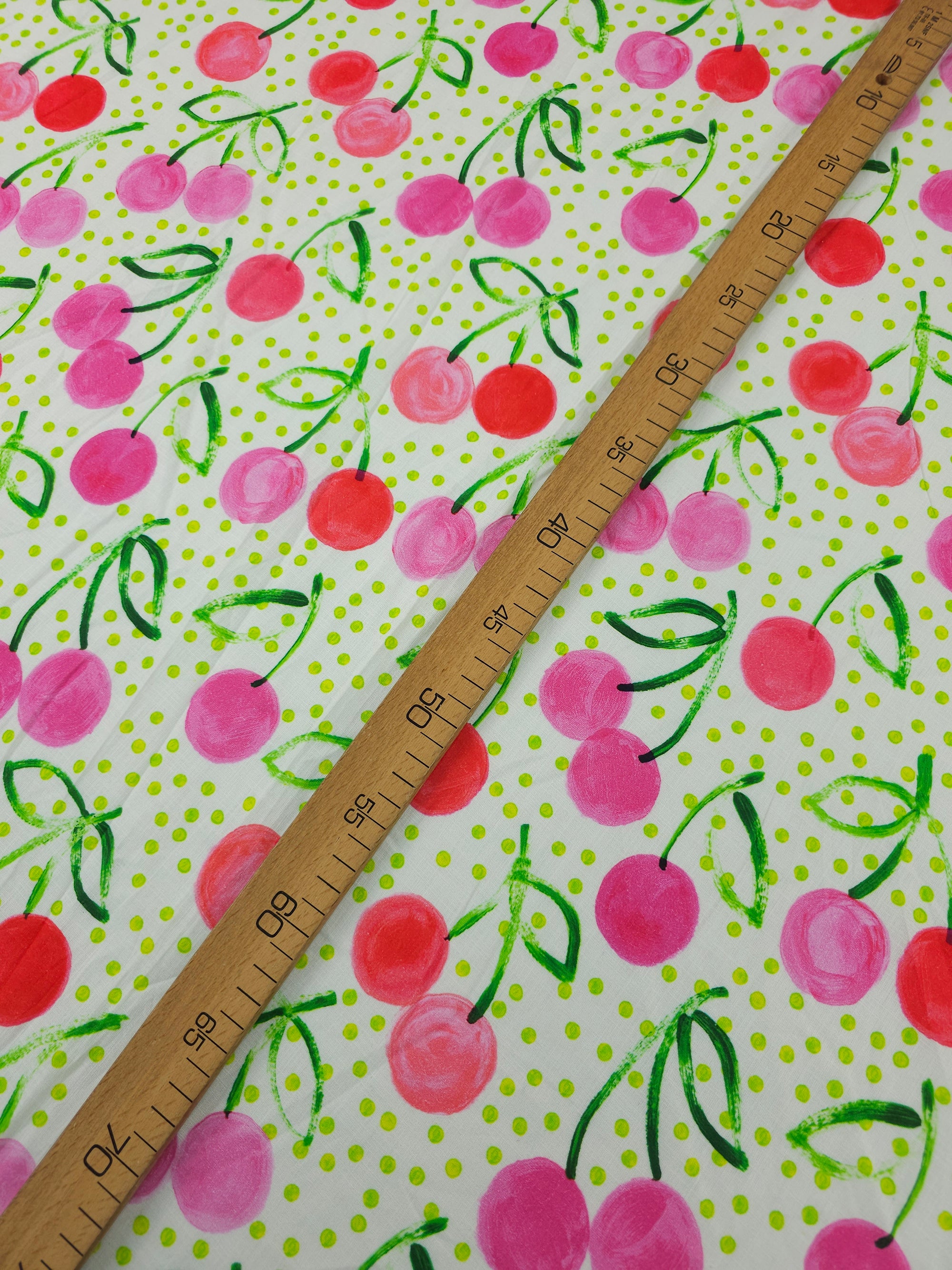 Dancing Cherry Mania Cotton Slub - Next