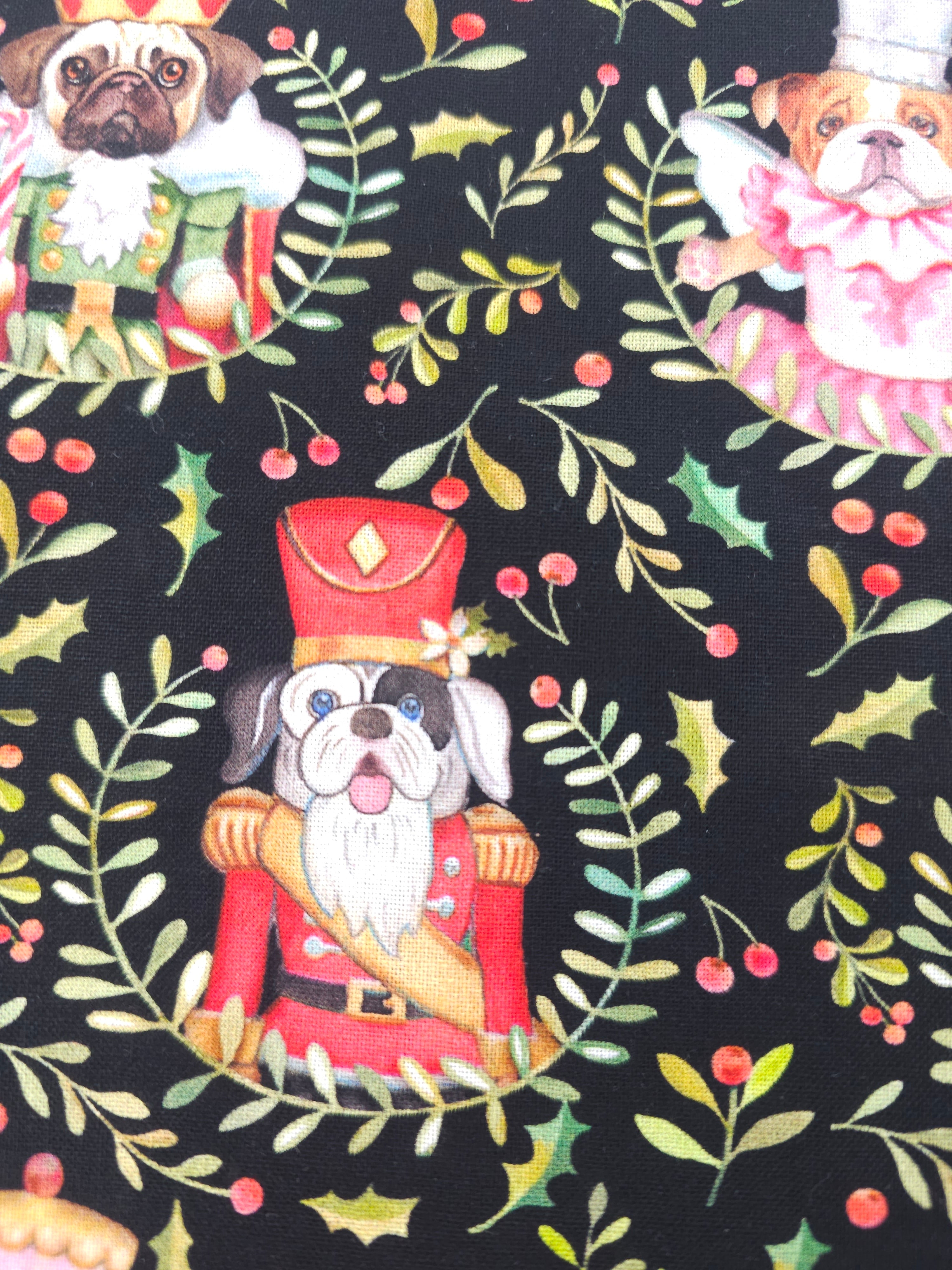 Nutcracker dogs Cotton- 1.7m piece