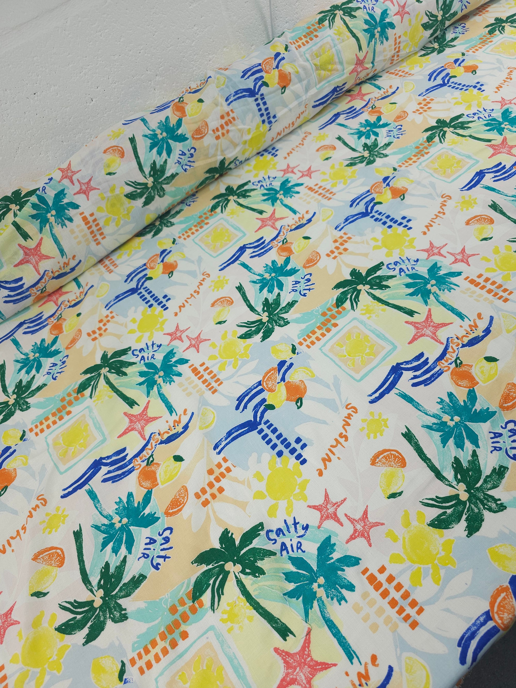 Salty Air Sunshine Cotton Linen