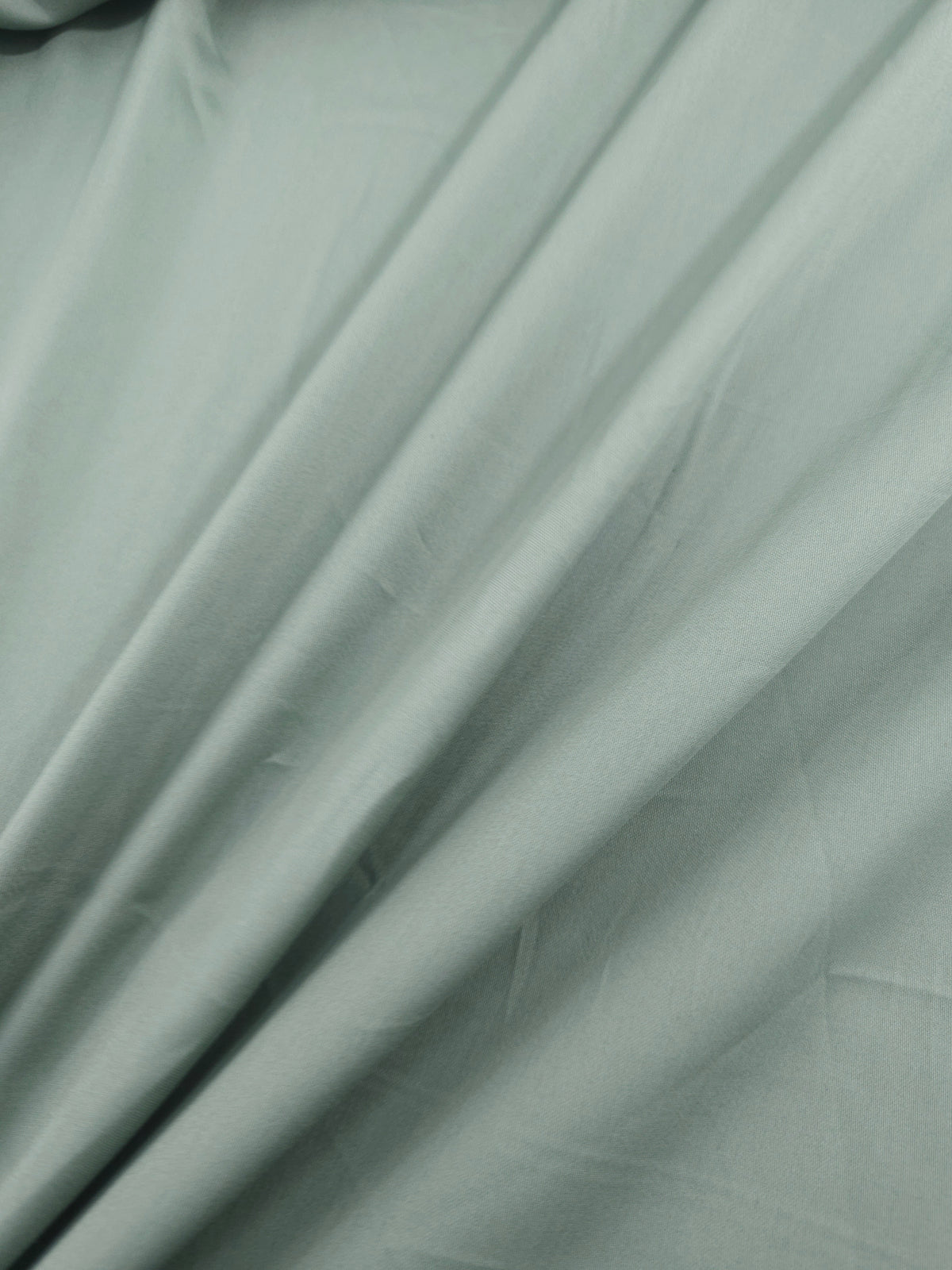 Pale Duck Egg Cotton Satin 60"